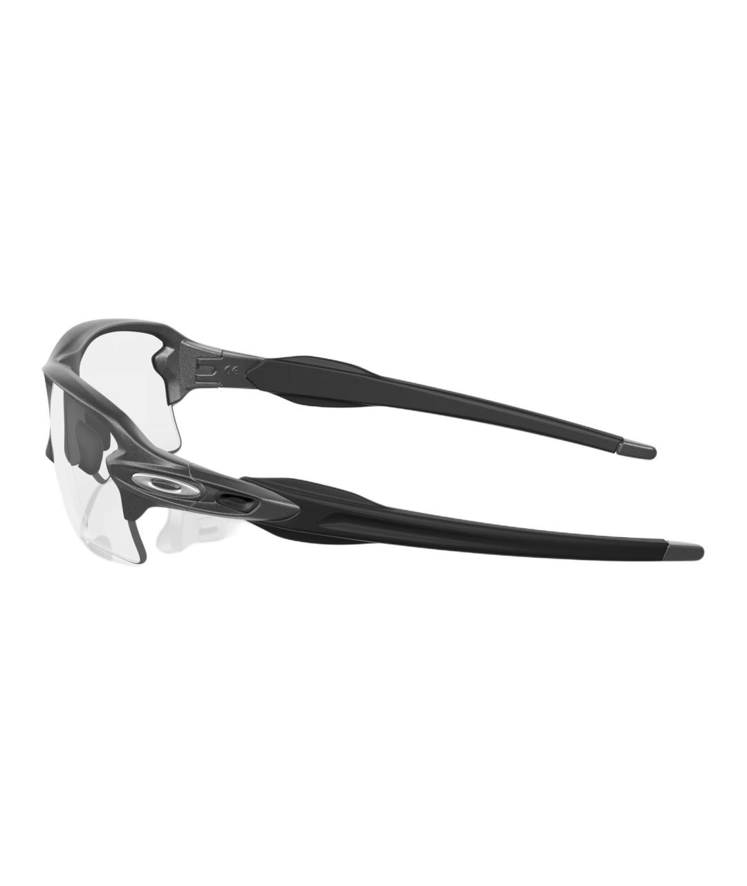 OAKLEY Черные пластиковые солнцезащитные очки, фото 3