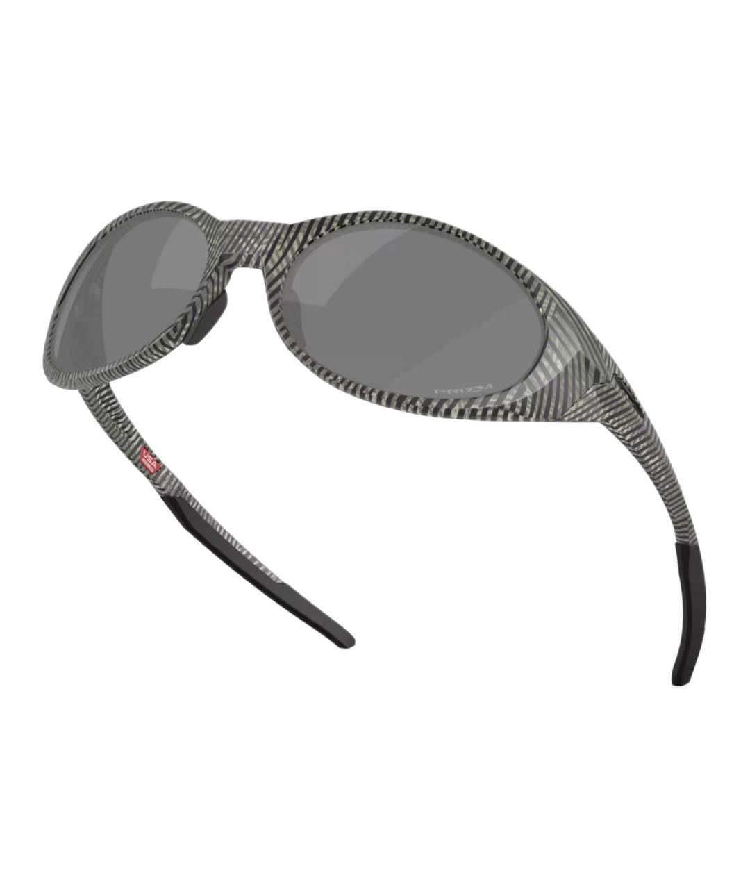 OAKLEY Серые пластиковые солнцезащитные очки, фото 4