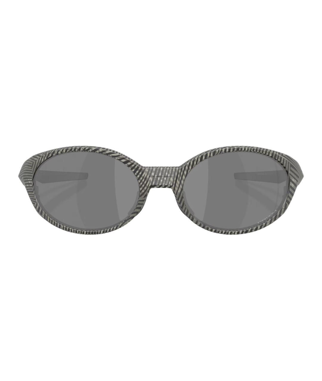 OAKLEY Серые пластиковые солнцезащитные очки, фото 2