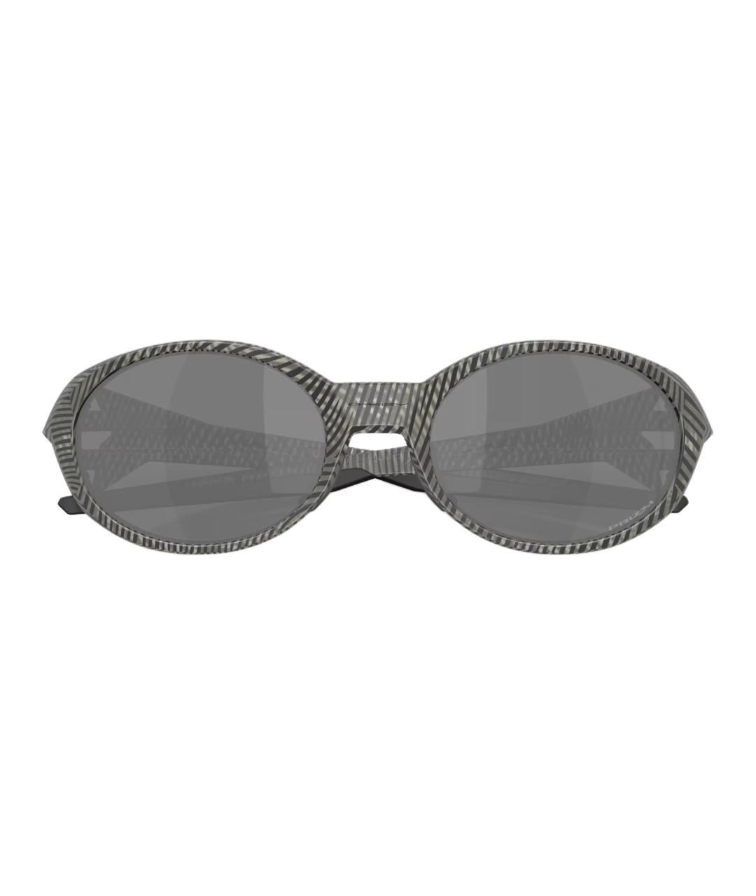 OAKLEY Серые пластиковые солнцезащитные очки, фото 5