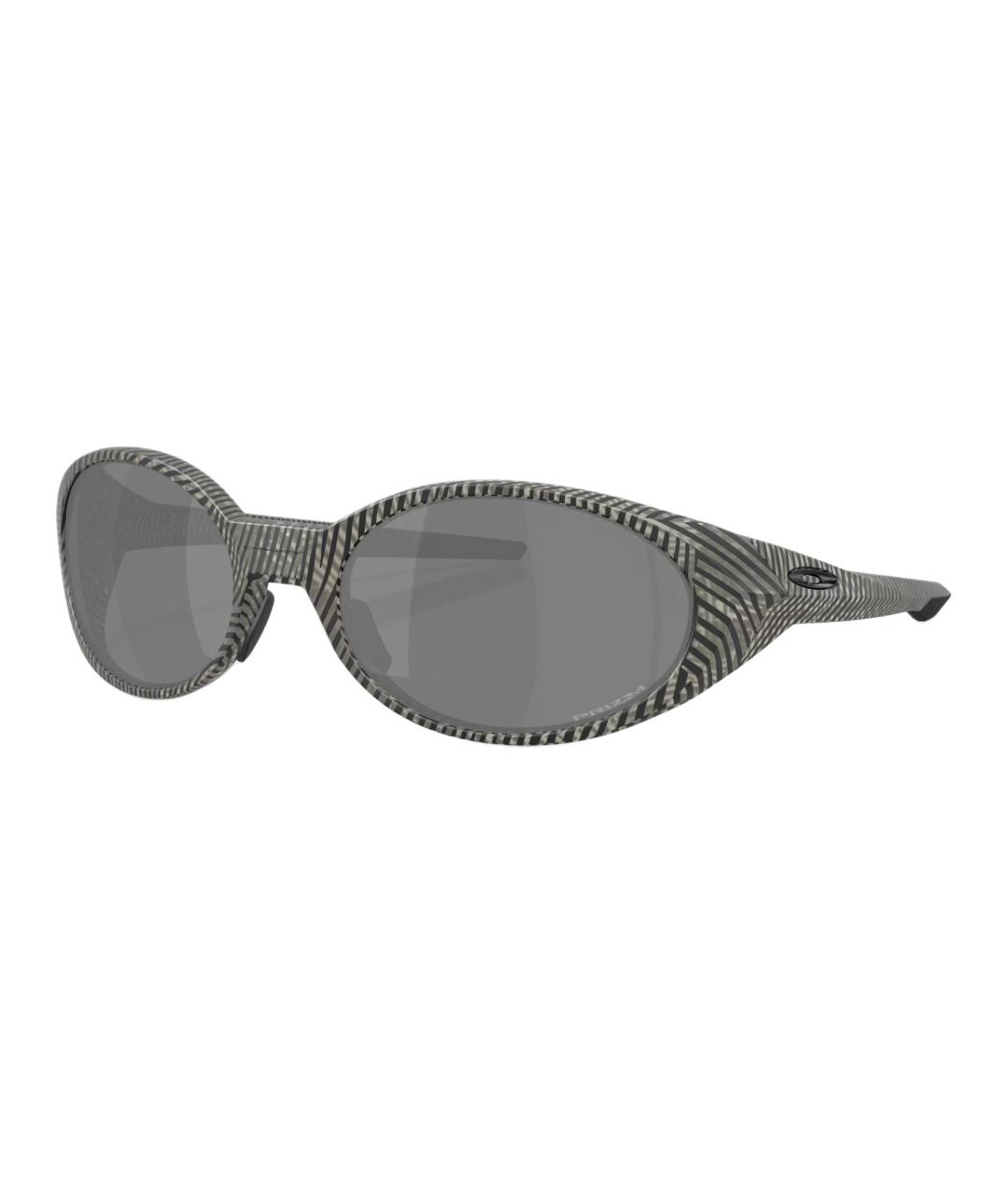 OAKLEY Серые пластиковые солнцезащитные очки, фото 1