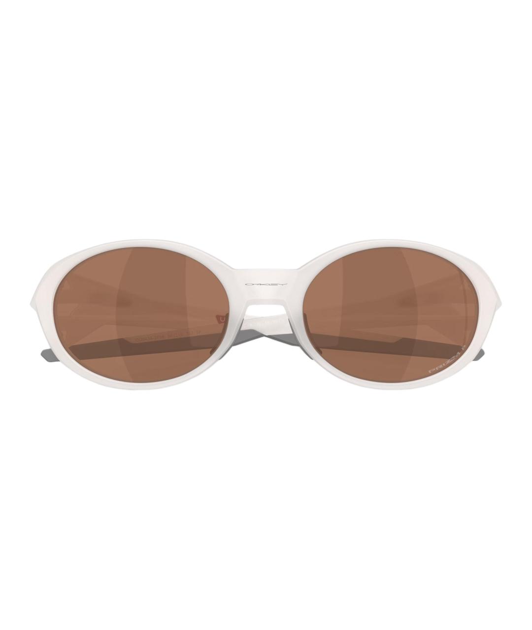 OAKLEY Белые пластиковые солнцезащитные очки, фото 5