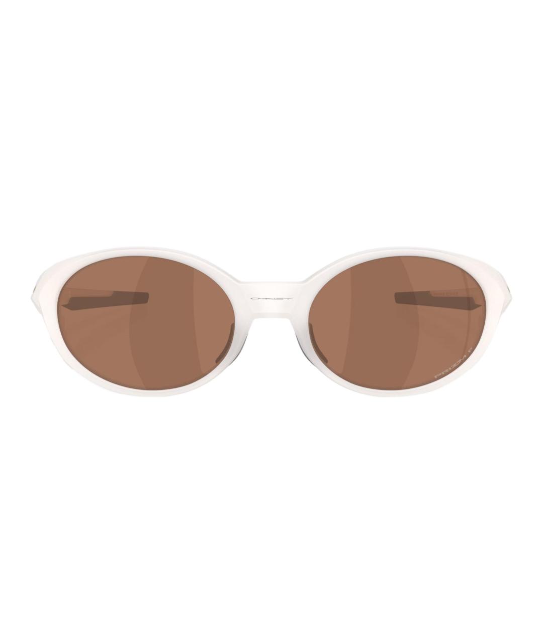 OAKLEY Белые пластиковые солнцезащитные очки, фото 2