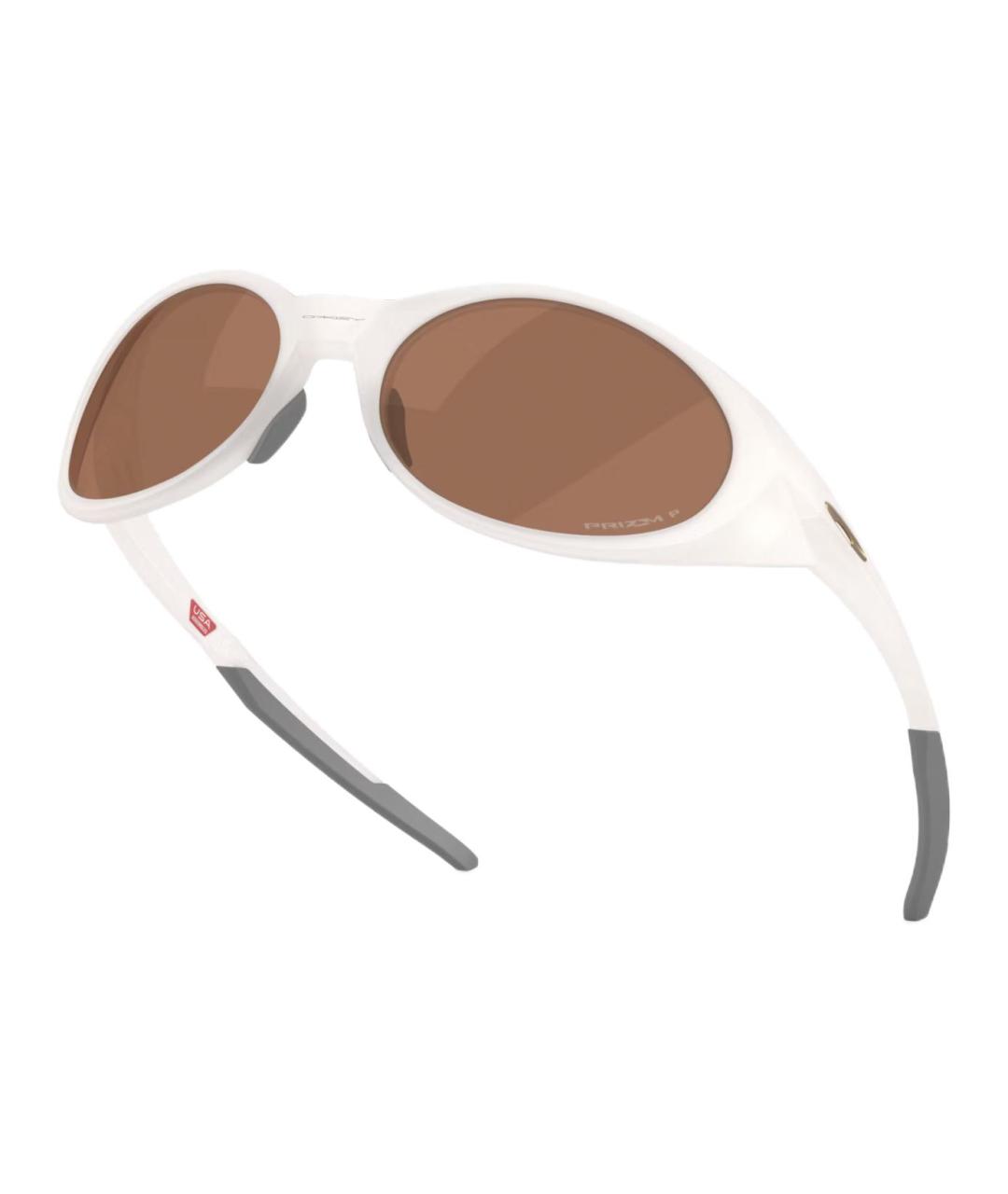 OAKLEY Белые пластиковые солнцезащитные очки, фото 4
