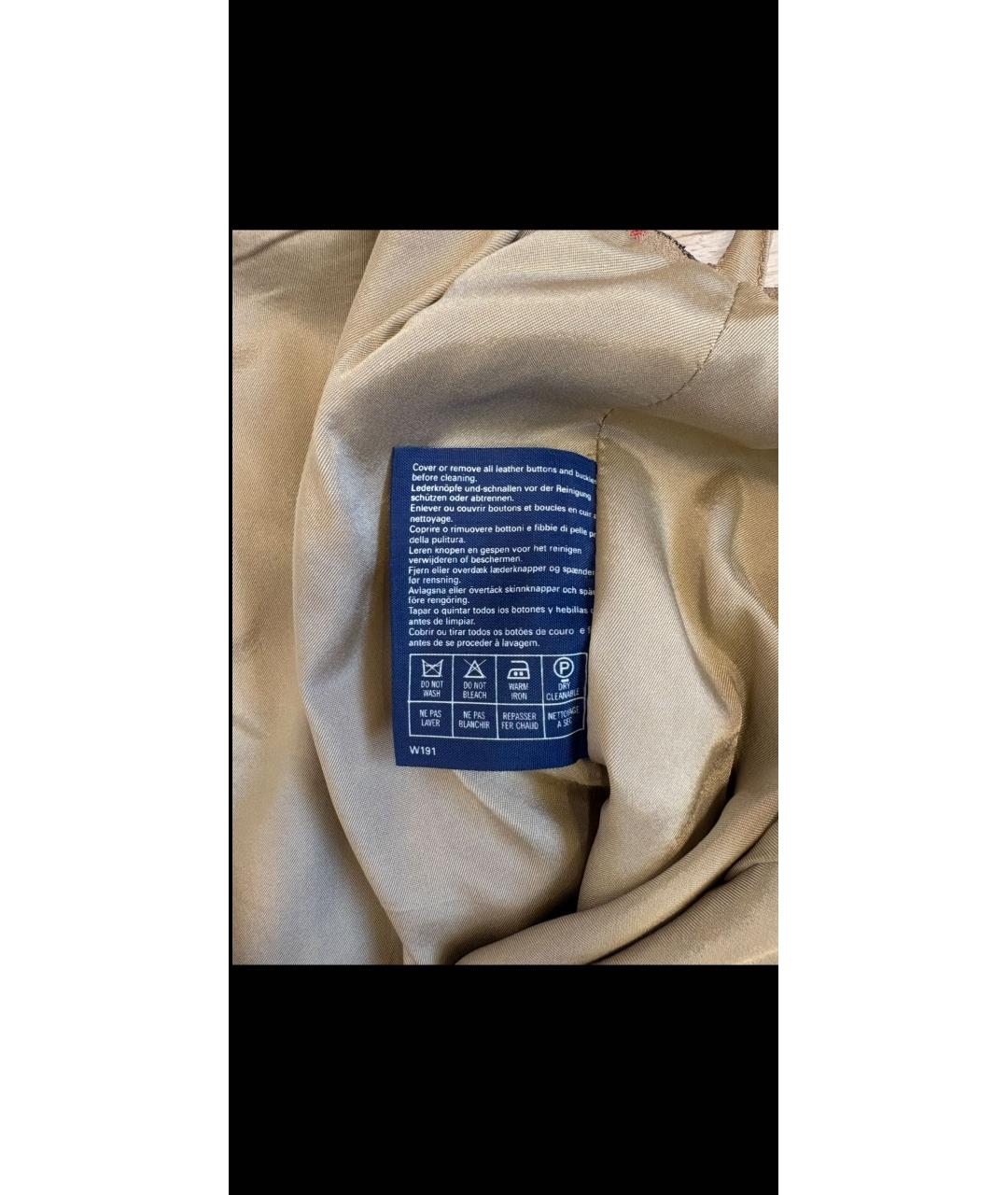 BURBERRY Шерстяная юбка миди, фото 5