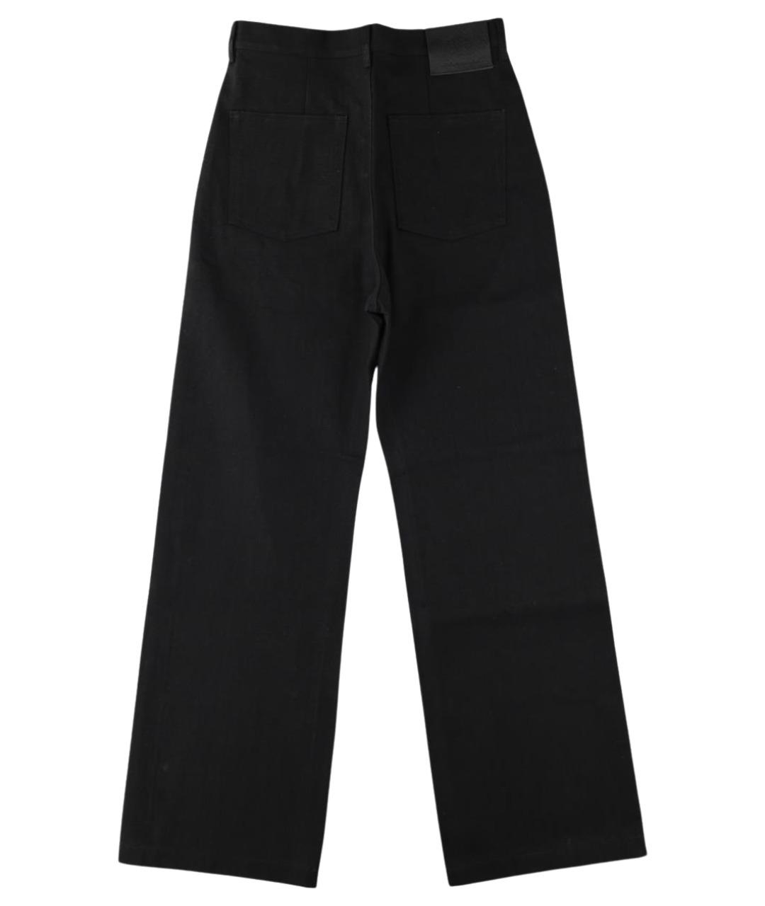 RICK OWENS DRKSHDW Черные хлопковые прямые джинсы, фото 2