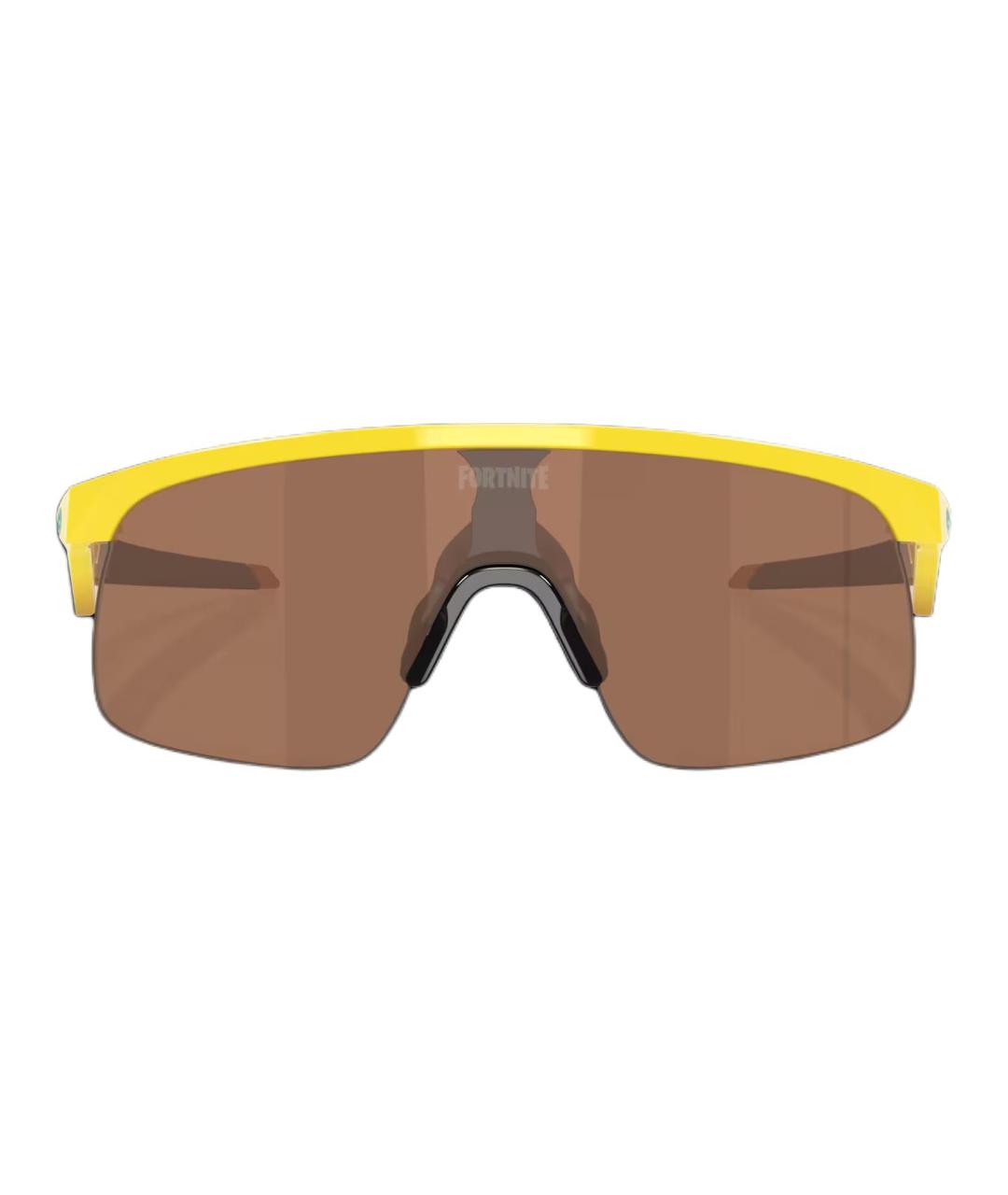OAKLEY Желтые пластиковые солнцезащитные очки, фото 2