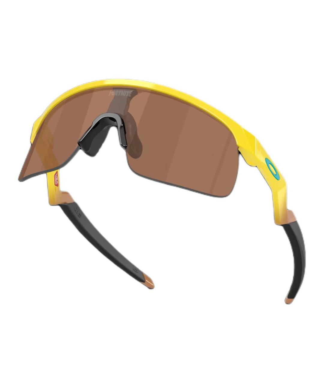 OAKLEY Желтые пластиковые солнцезащитные очки, фото 4