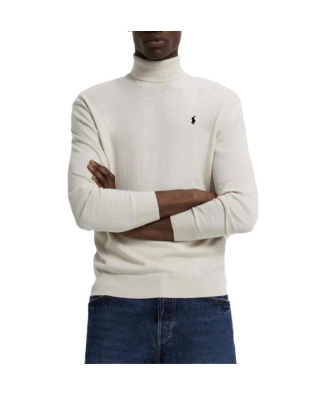 POLO RALPH LAUREN Бежевый джемпер / свитер, фото 3