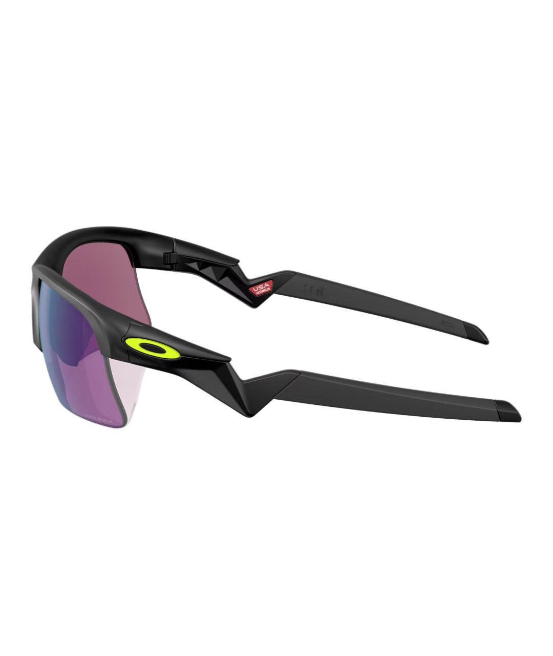 OAKLEY Черные пластиковые солнцезащитные очки, фото 3