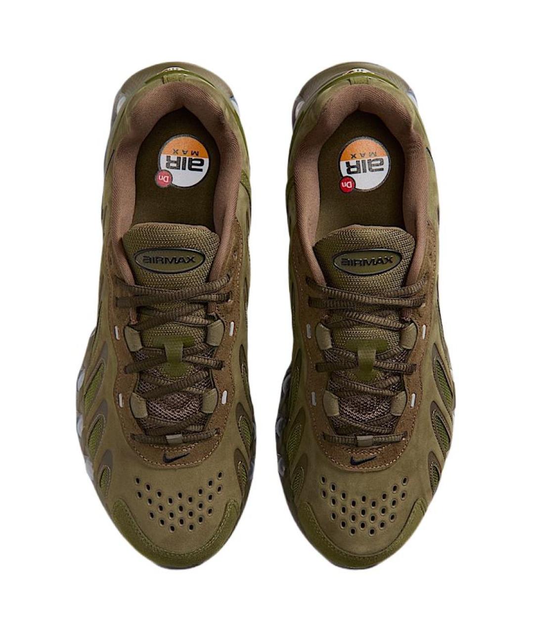 NIKE Коричневые замшевые низкие кроссовки / кеды, фото 3