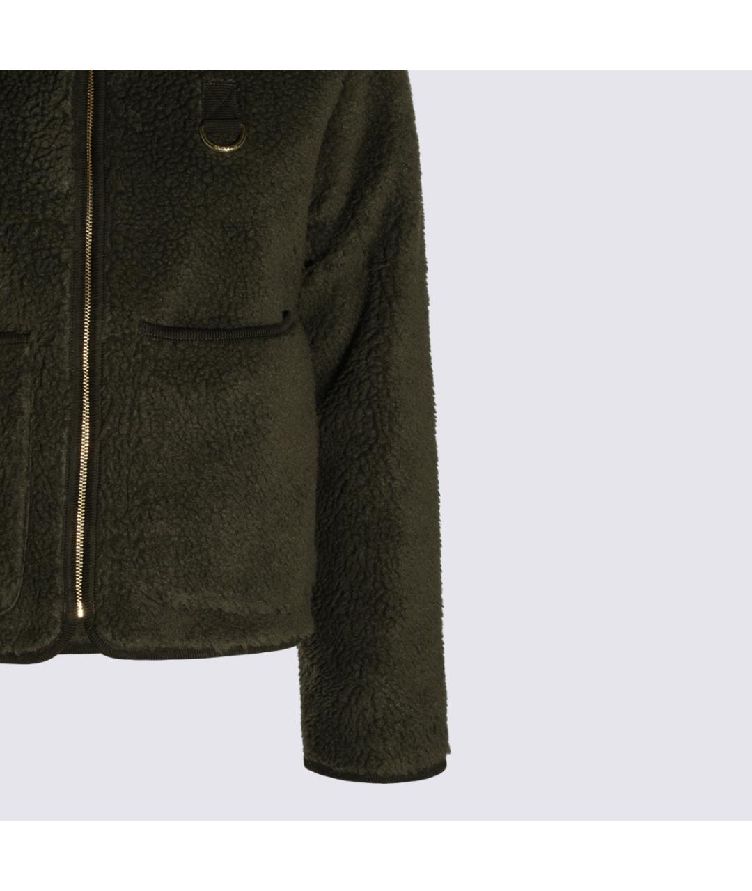 BARBOUR Зеленая хлопковая куртка, фото 4