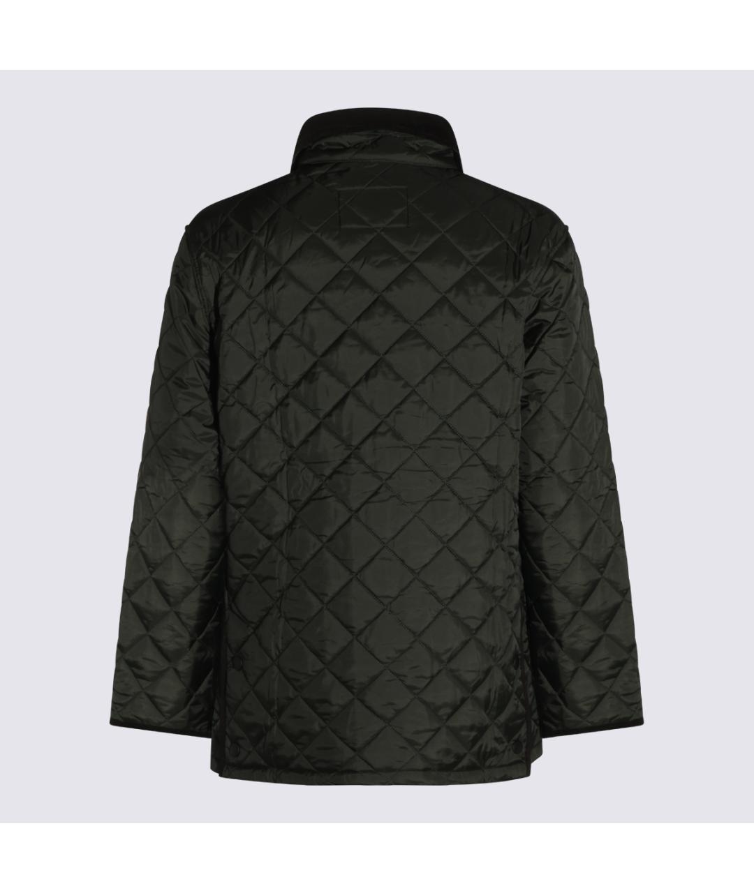 BARBOUR Зеленая полиамидовая куртка, фото 2