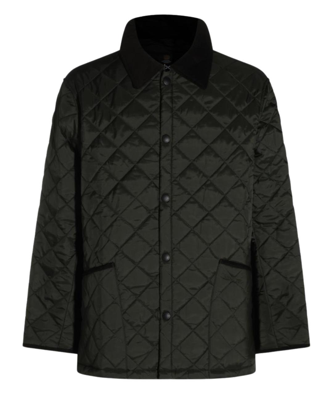 BARBOUR Зеленая полиамидовая куртка, фото 1