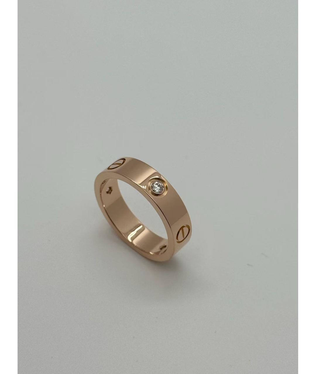 CARTIER Золотое кольцо из розового золота, фото 2
