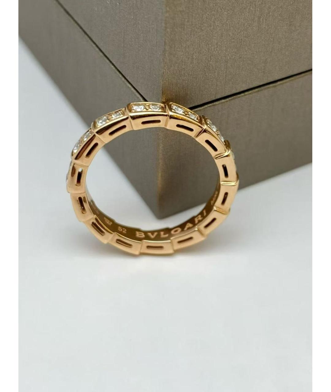 BVLGARI Золотое кольцо из розового золота, фото 3