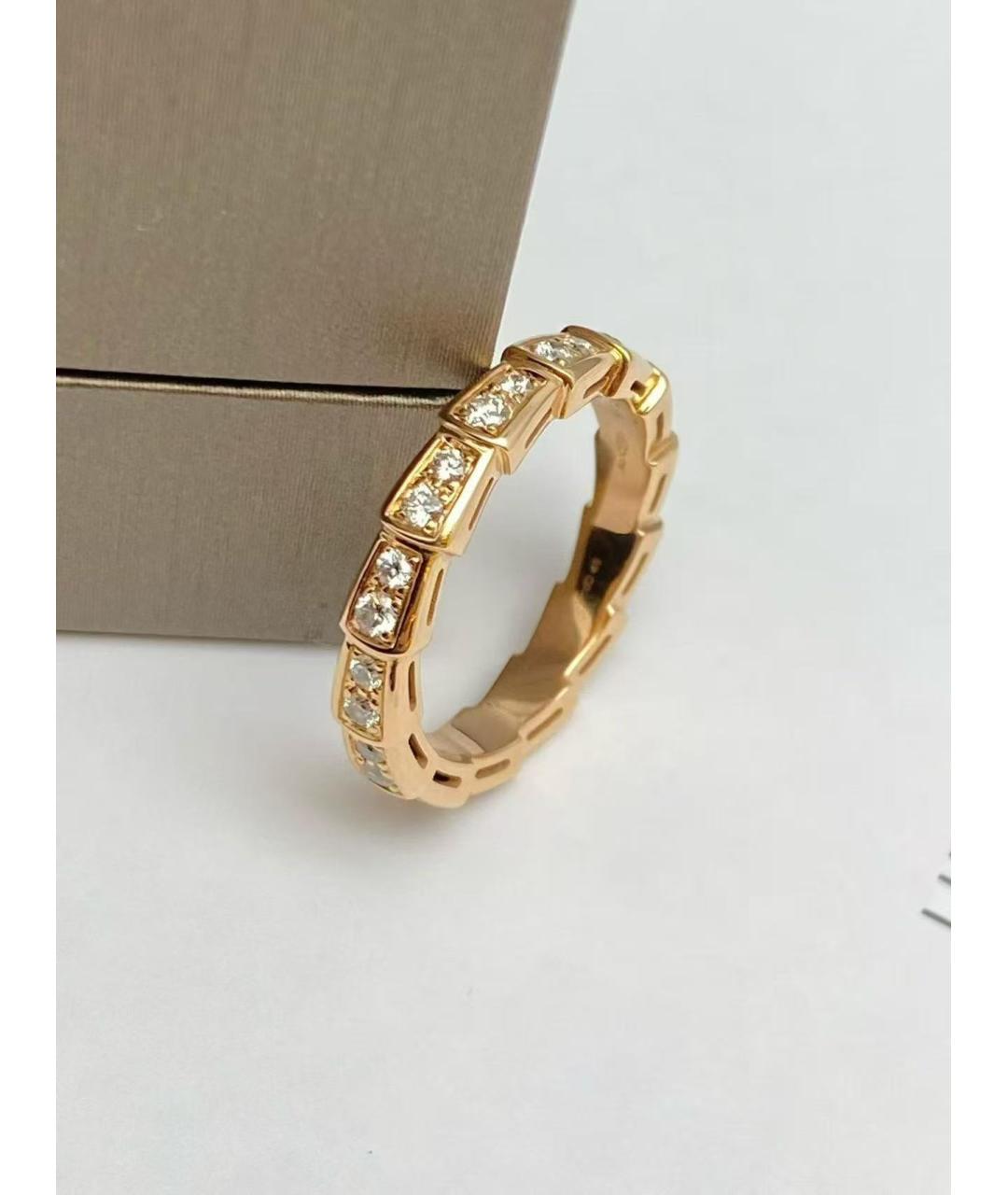 BVLGARI Золотое кольцо из розового золота, фото 4