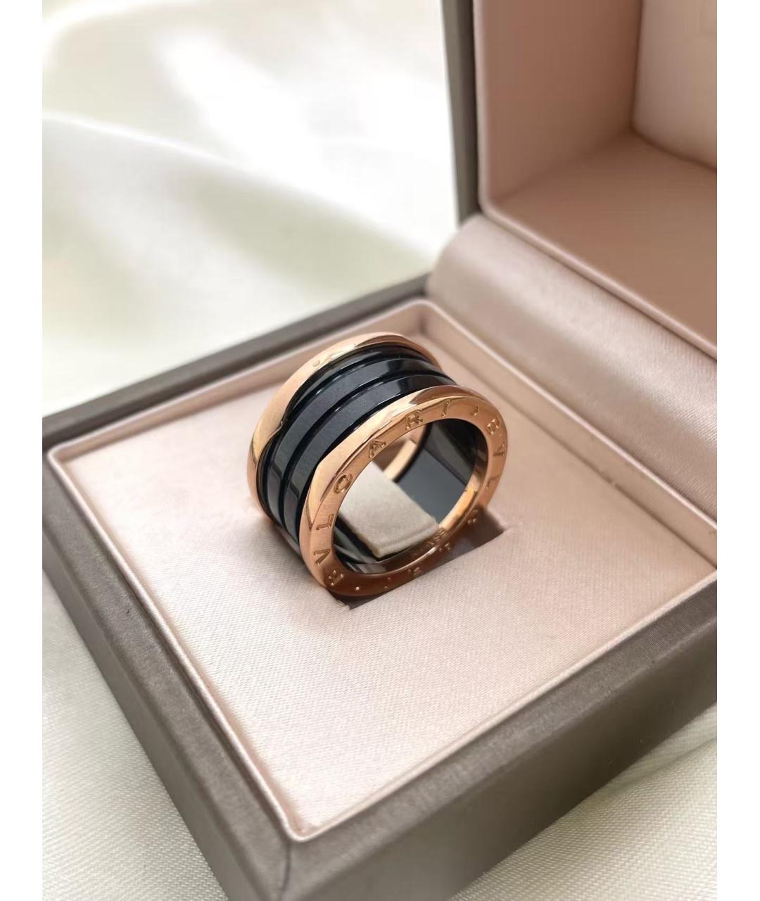 BVLGARI Золотое кольцо из розового золота, фото 2