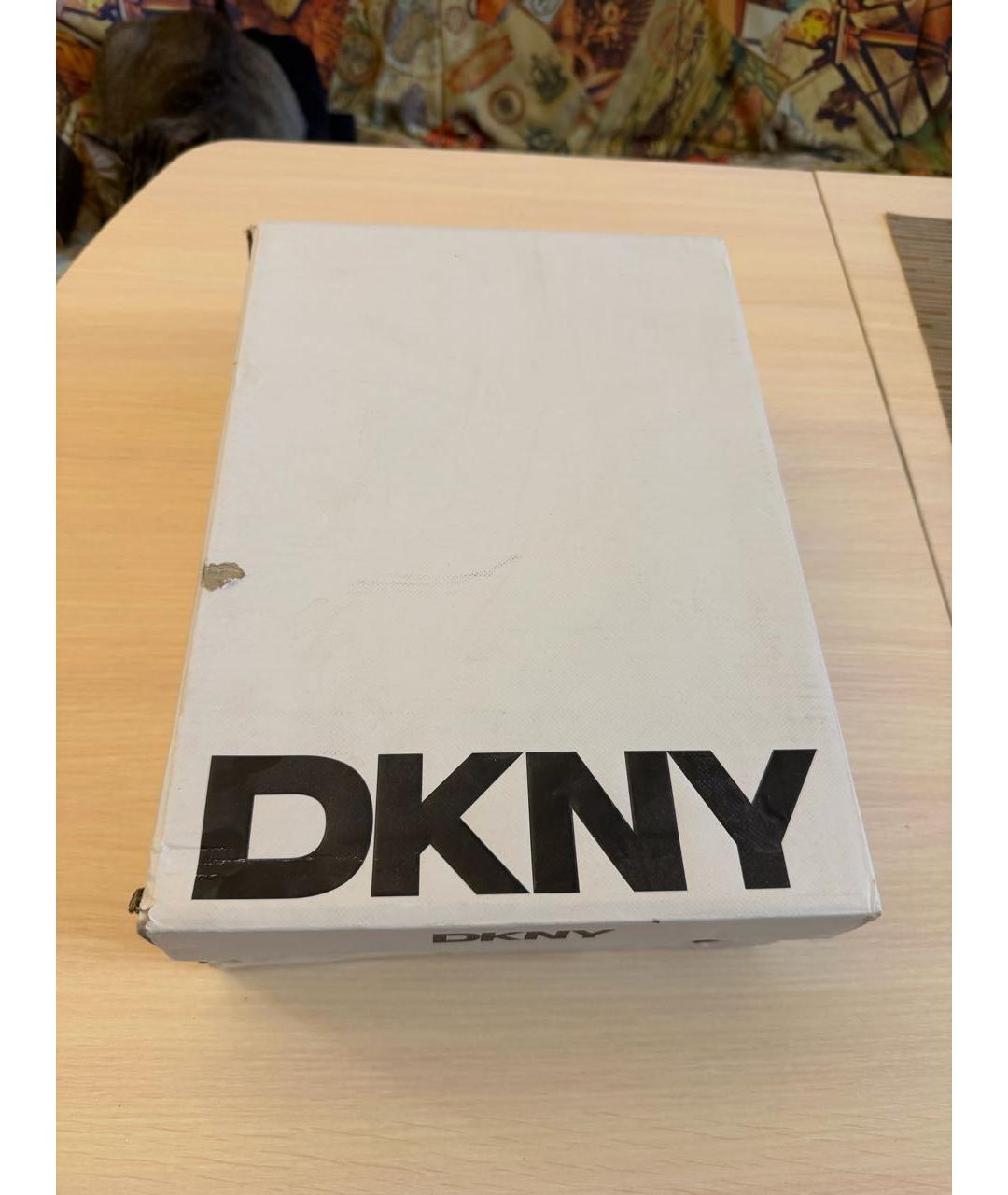 DKNY Черные замшевые кеды, фото 6