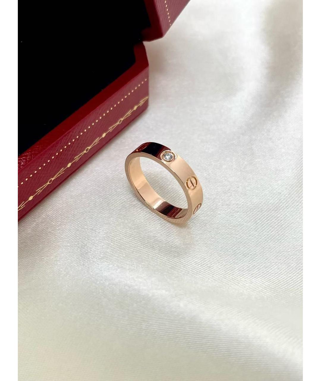 CARTIER Золотое кольцо из розового золота, фото 3