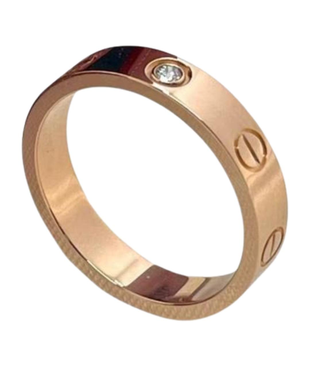 CARTIER Золотое кольцо из розового золота, фото 1