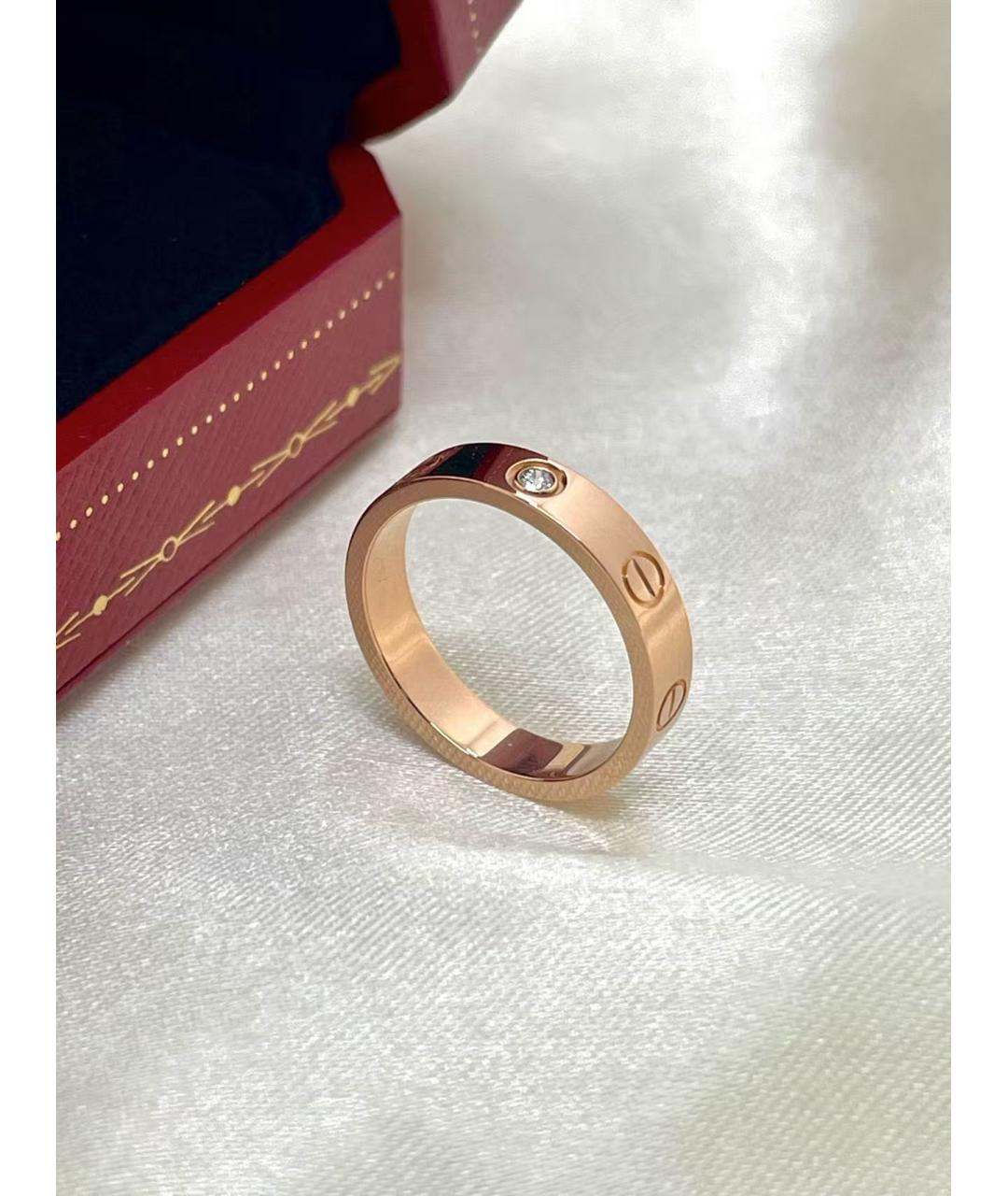 CARTIER Золотое кольцо из розового золота, фото 2