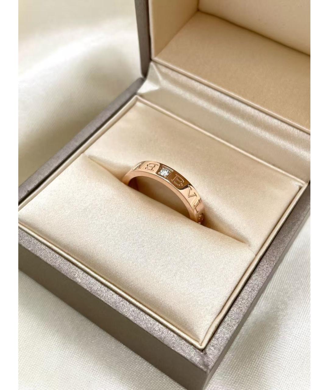 BVLGARI Золотое кольцо из розового золота, фото 5