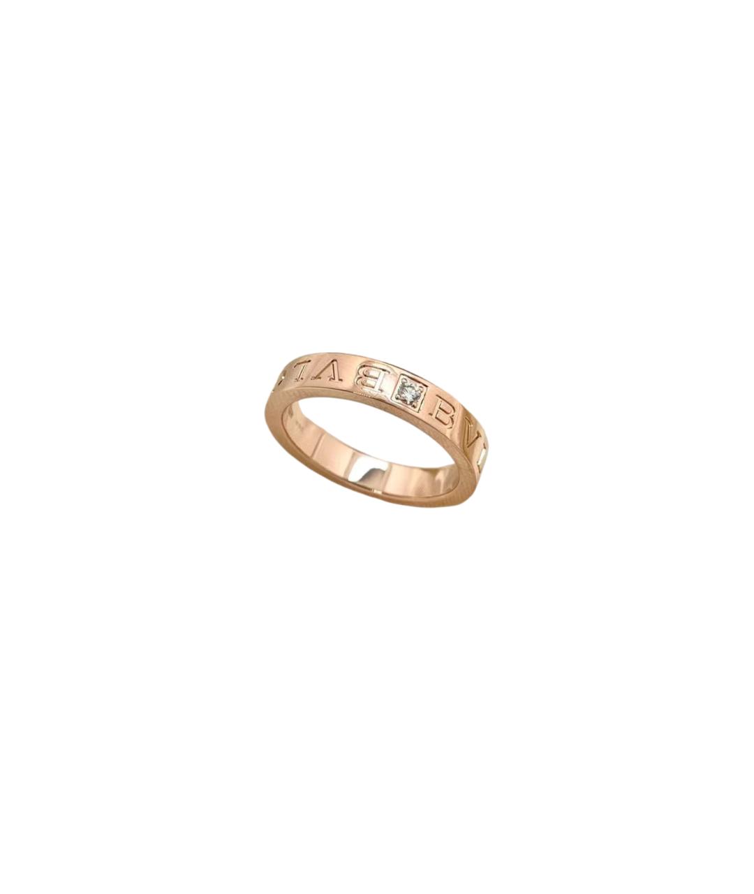 BVLGARI Золотое кольцо из розового золота, фото 7