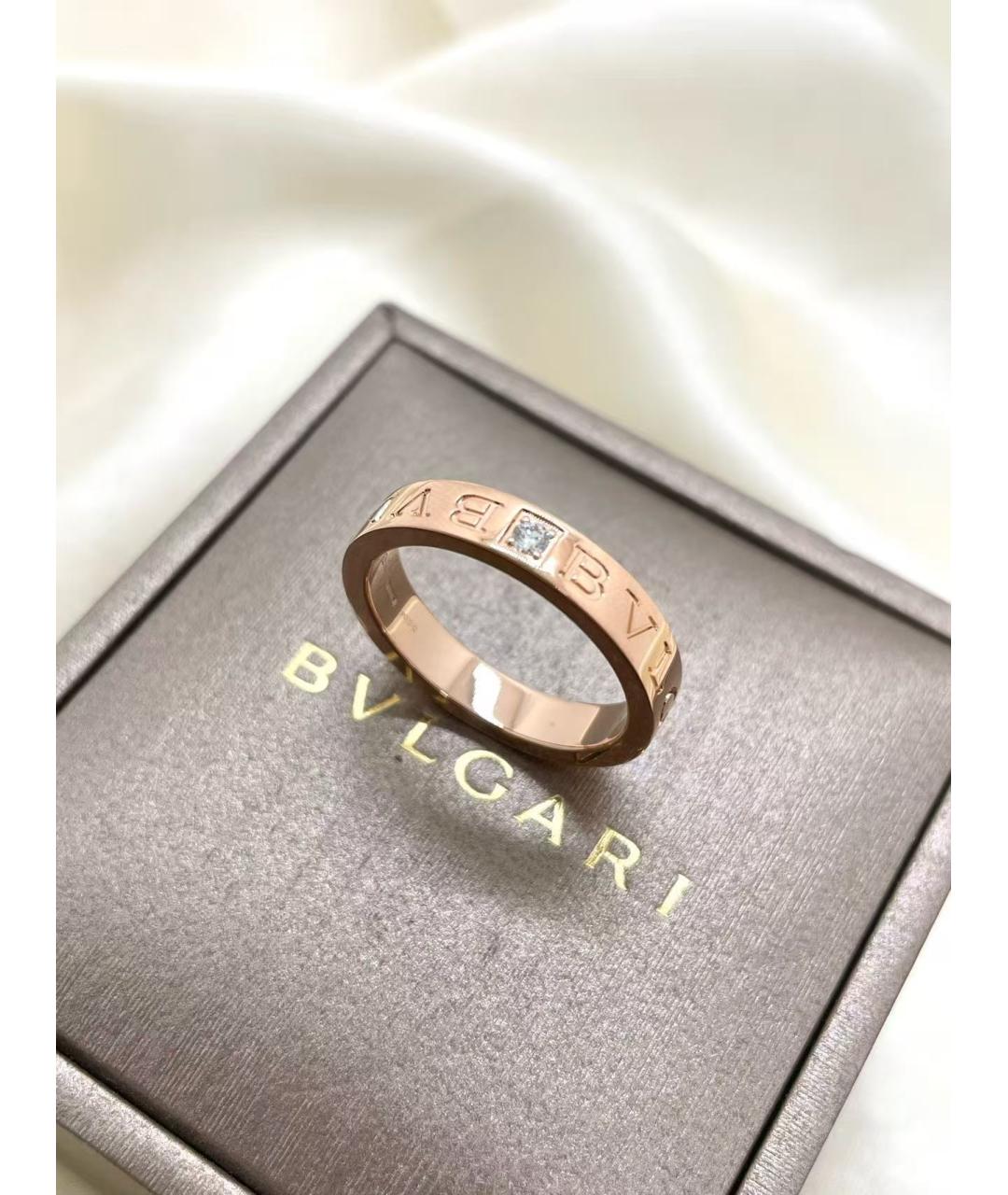 BVLGARI Золотое кольцо из розового золота, фото 6
