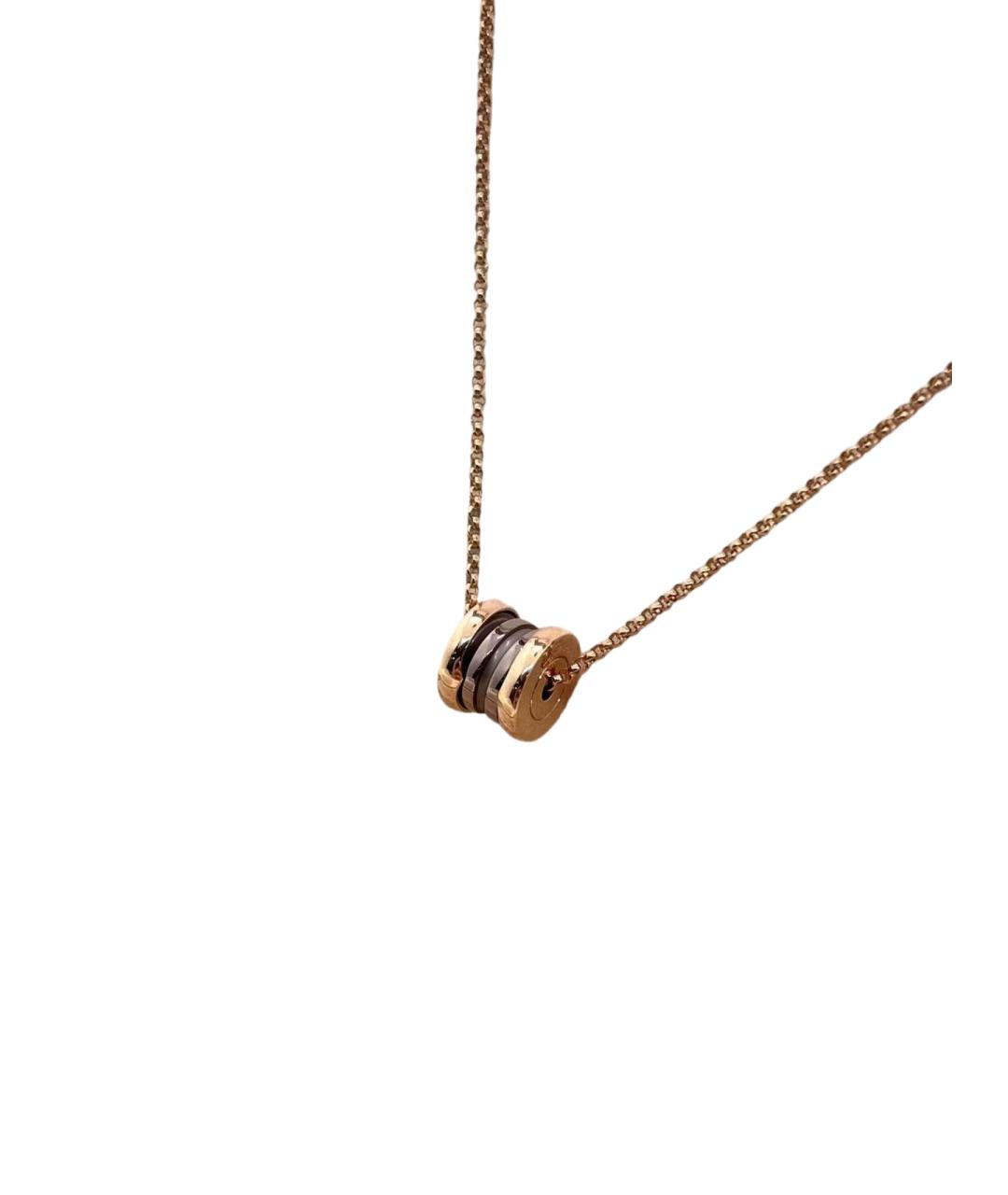 BVLGARI Золотое колье из розового золота, фото 6