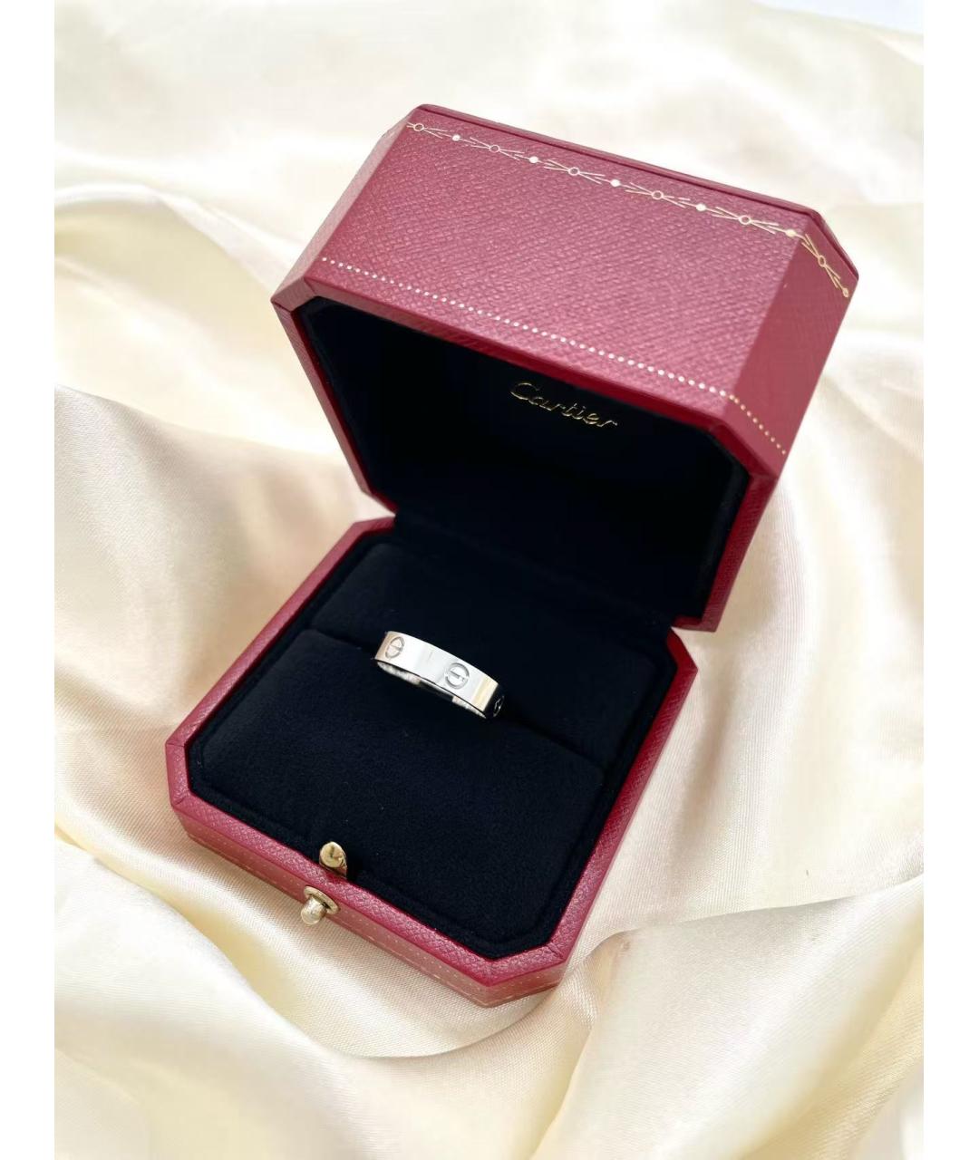 CARTIER Серебряное кольцо из белого золота, фото 3