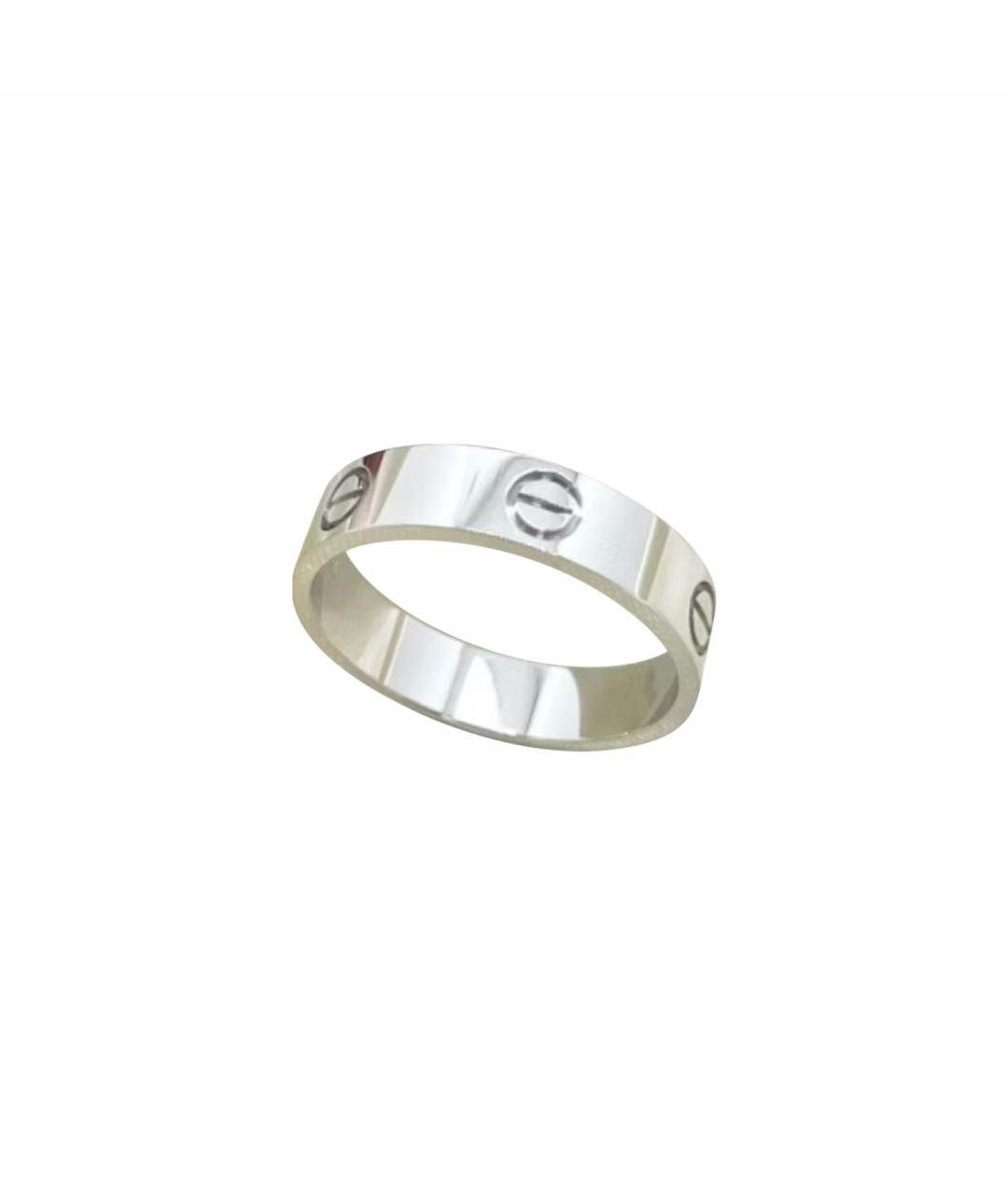 CARTIER Серебряное кольцо из белого золота, фото 1
