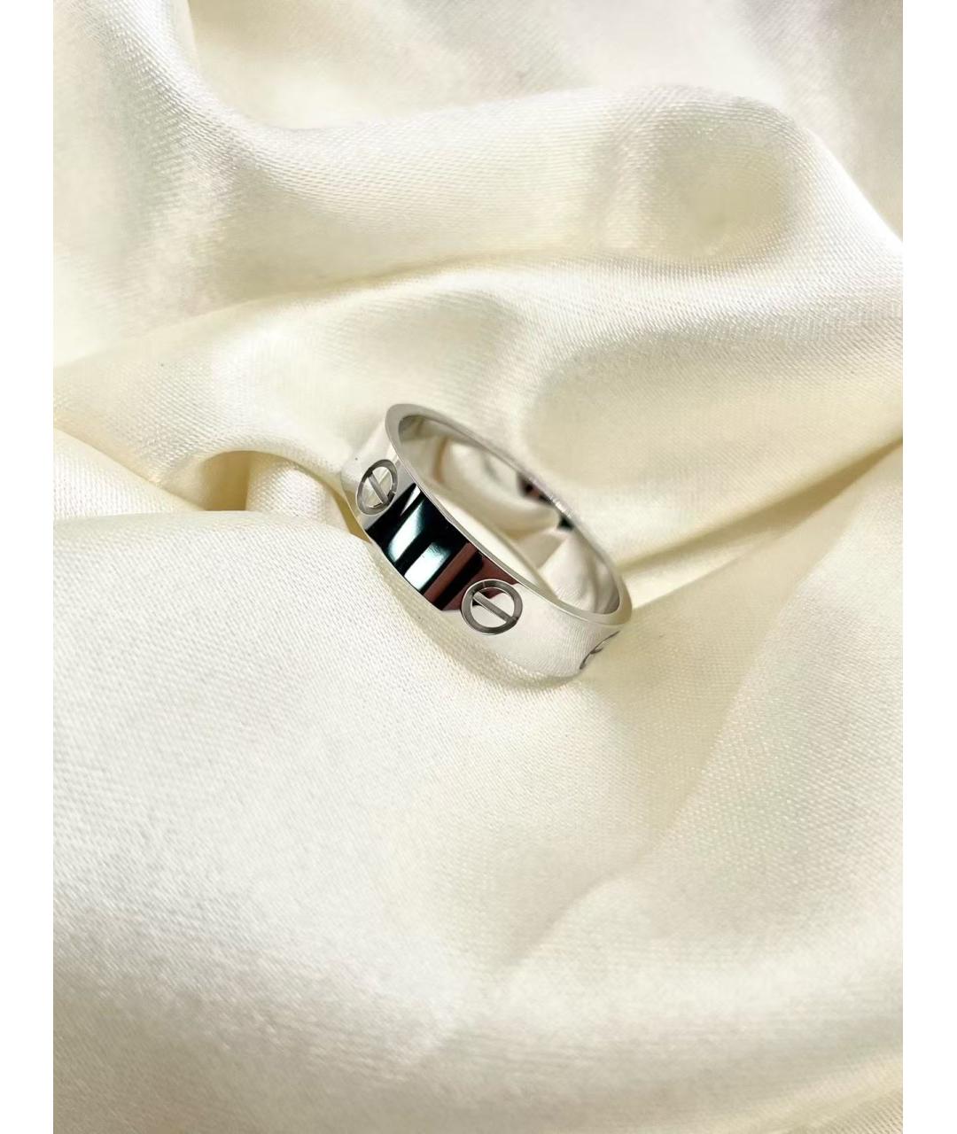 CARTIER Серебряное кольцо из белого золота, фото 5
