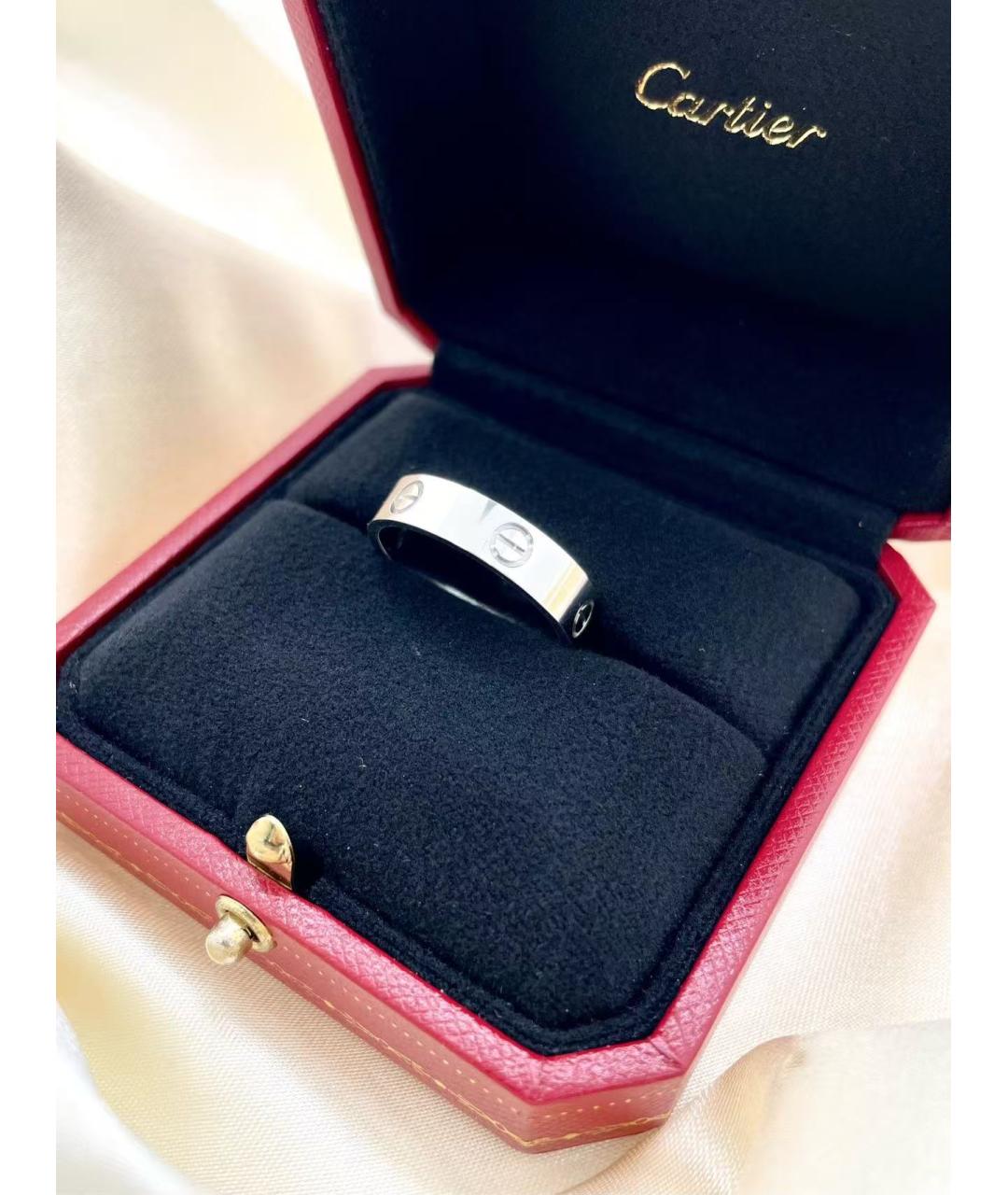 CARTIER Серебряное кольцо из белого золота, фото 2