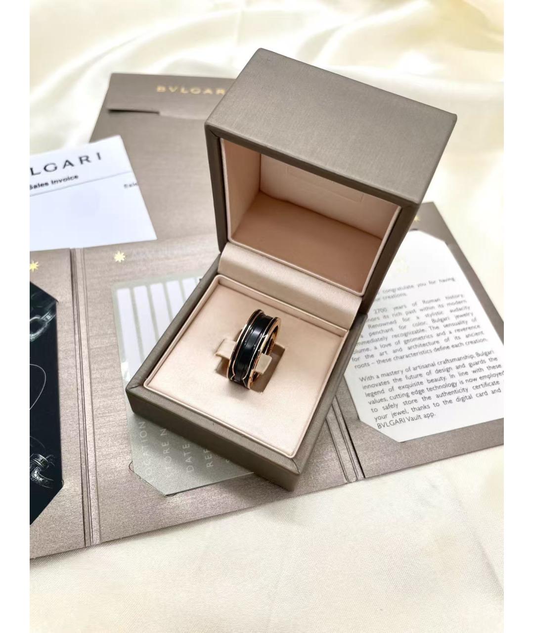 BVLGARI Золотое кольцо из розового золота, фото 2