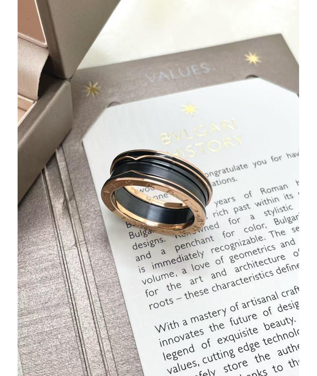 BVLGARI Золотое кольцо из розового золота, фото 3