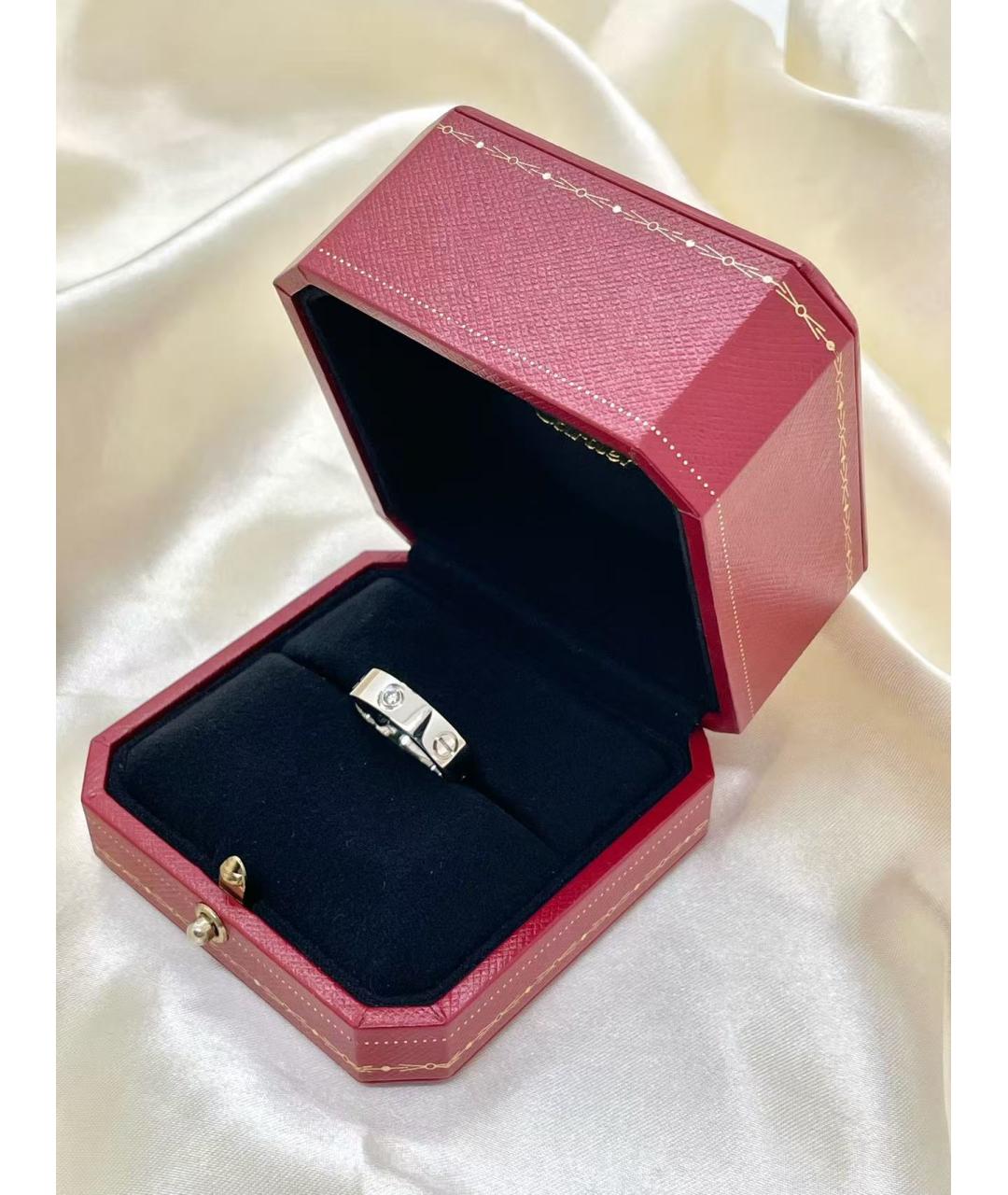 CARTIER Серебряное кольцо из белого золота, фото 3