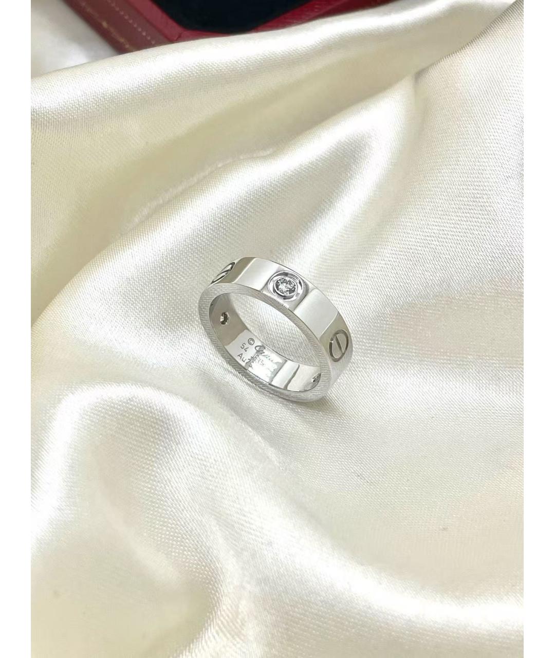 CARTIER Серебряное кольцо из белого золота, фото 2