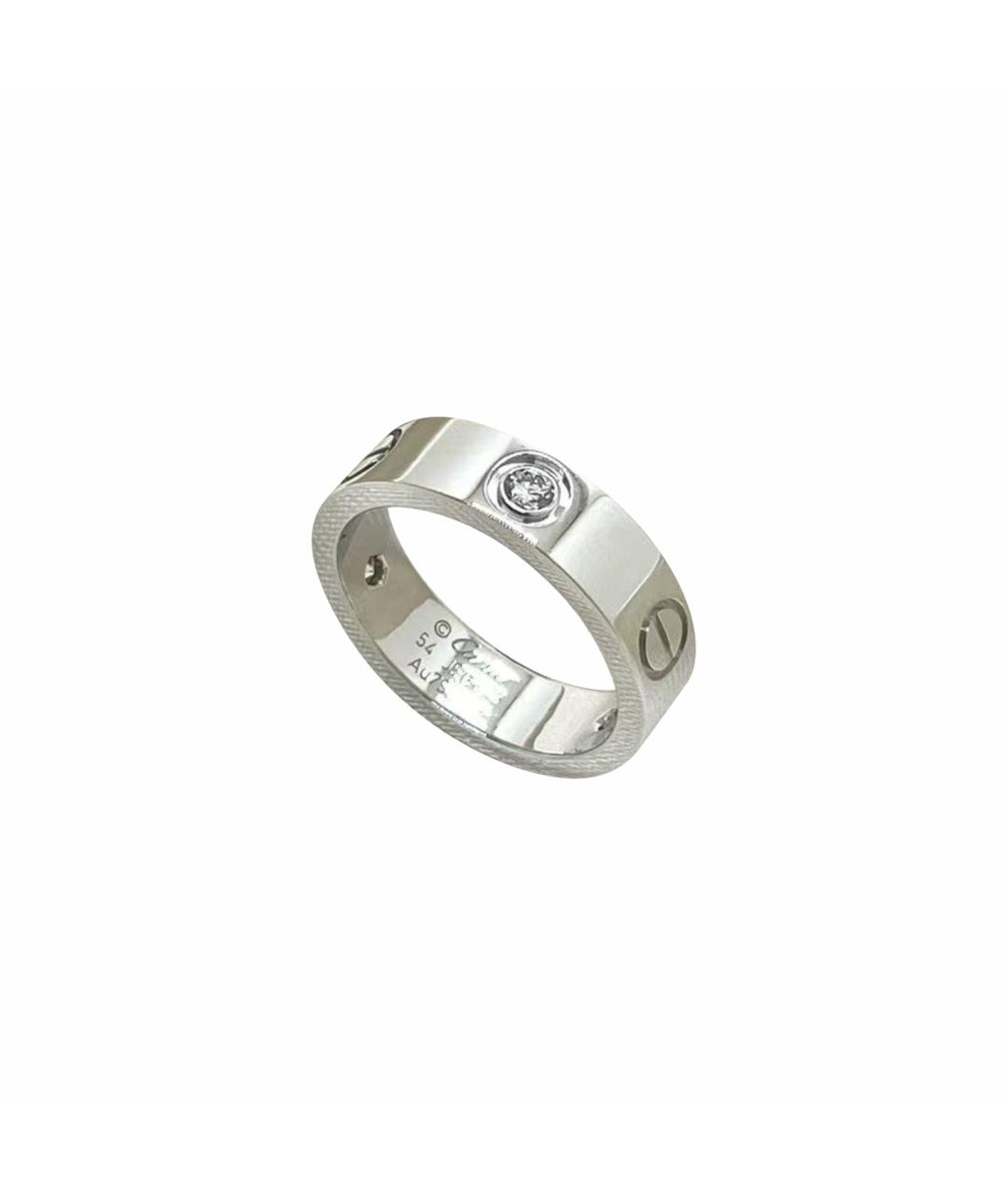 CARTIER Серебряное кольцо из белого золота, фото 1