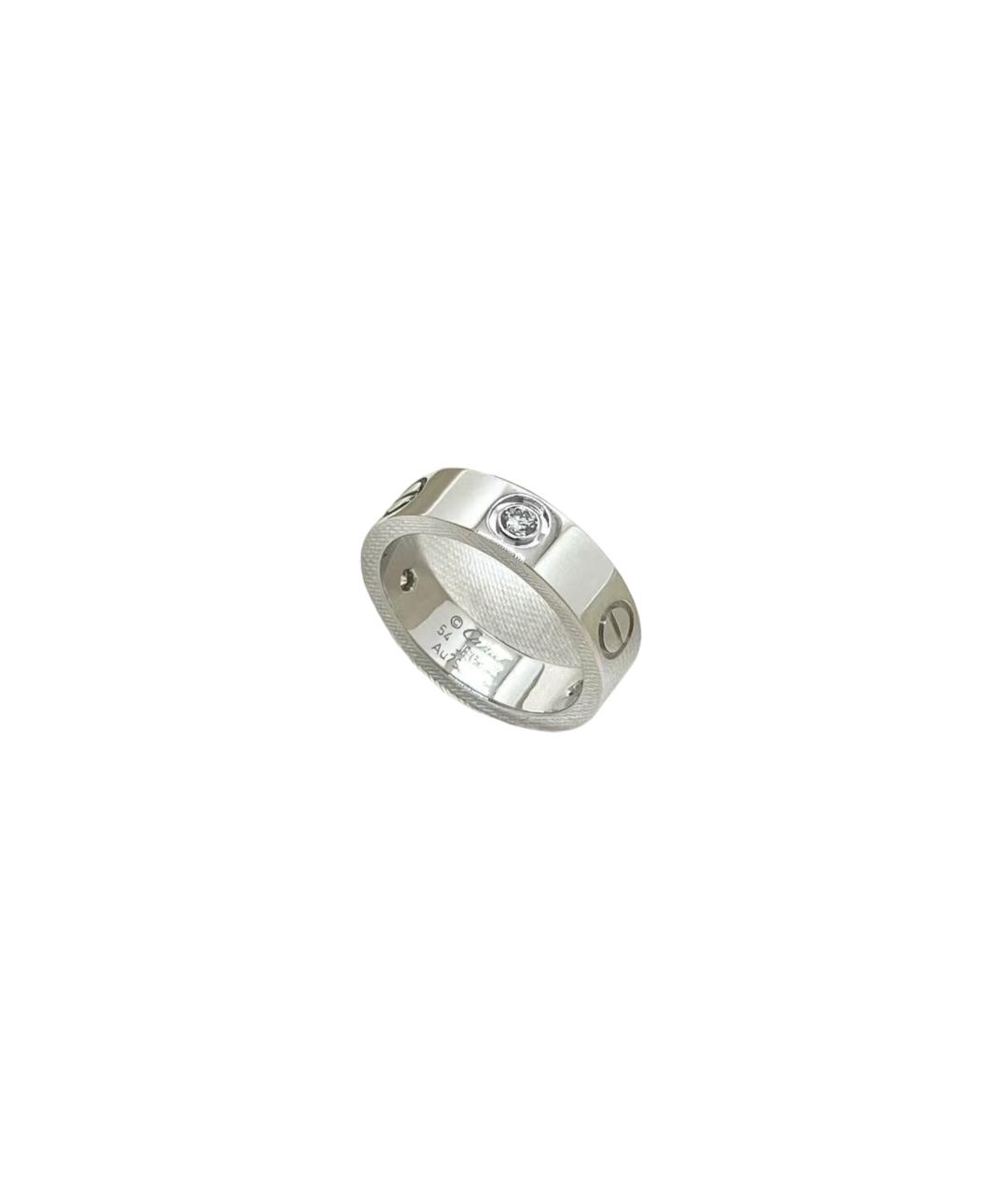 CARTIER Серебряное кольцо из белого золота, фото 6
