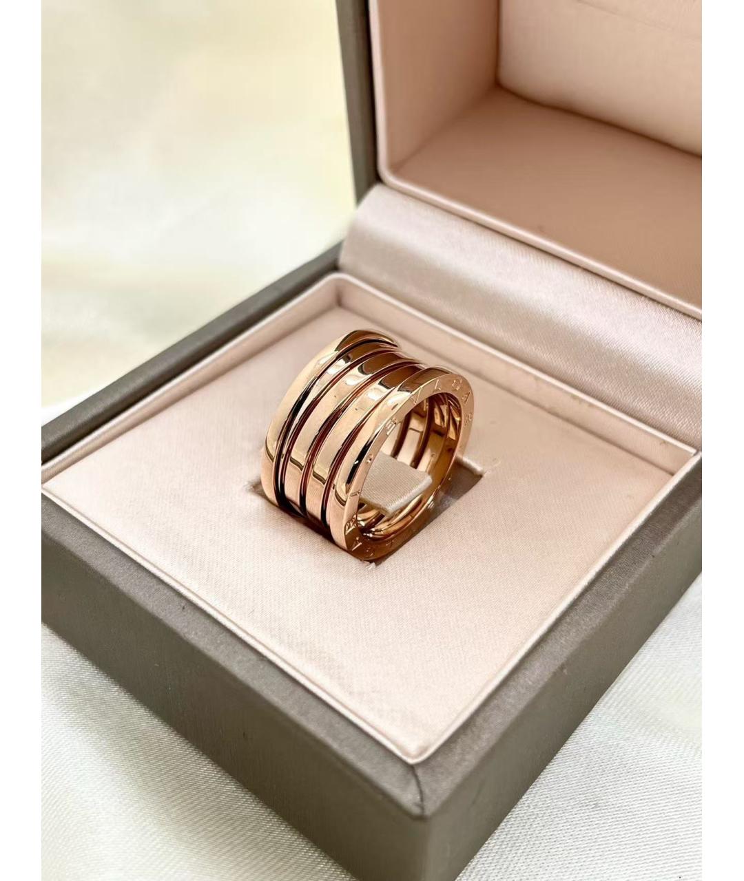 BVLGARI Золотое кольцо из розового золота, фото 2