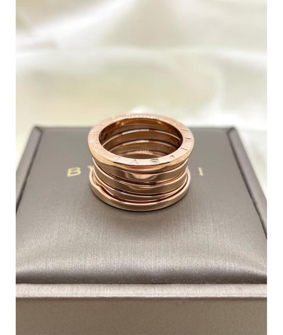 BVLGARI Золотое кольцо из розового золота, фото 3