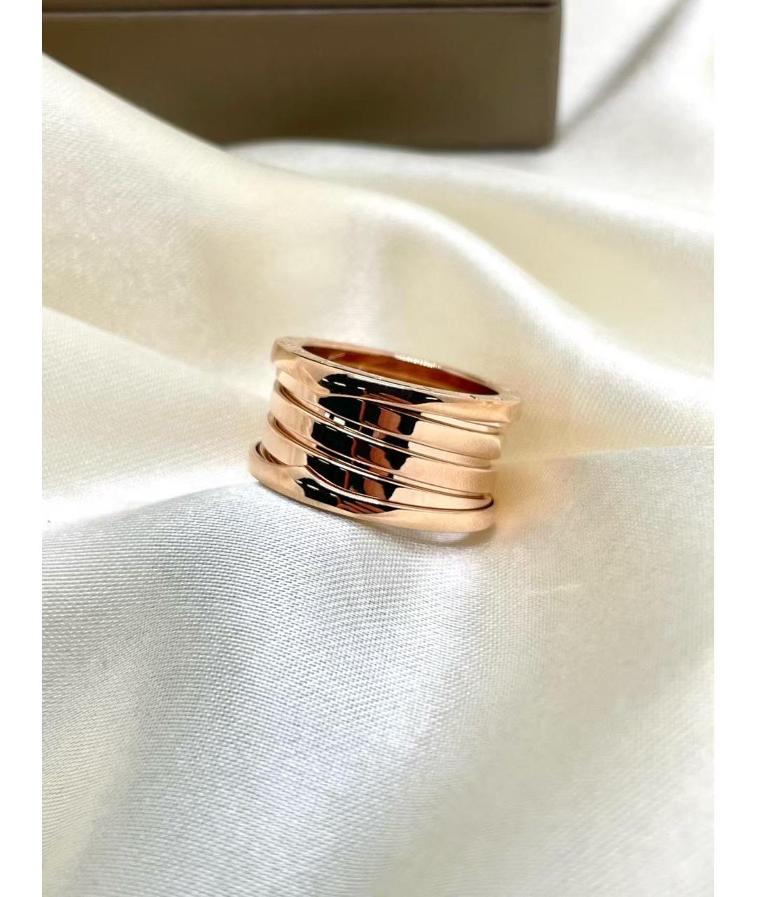 BVLGARI Золотое кольцо из розового золота, фото 4