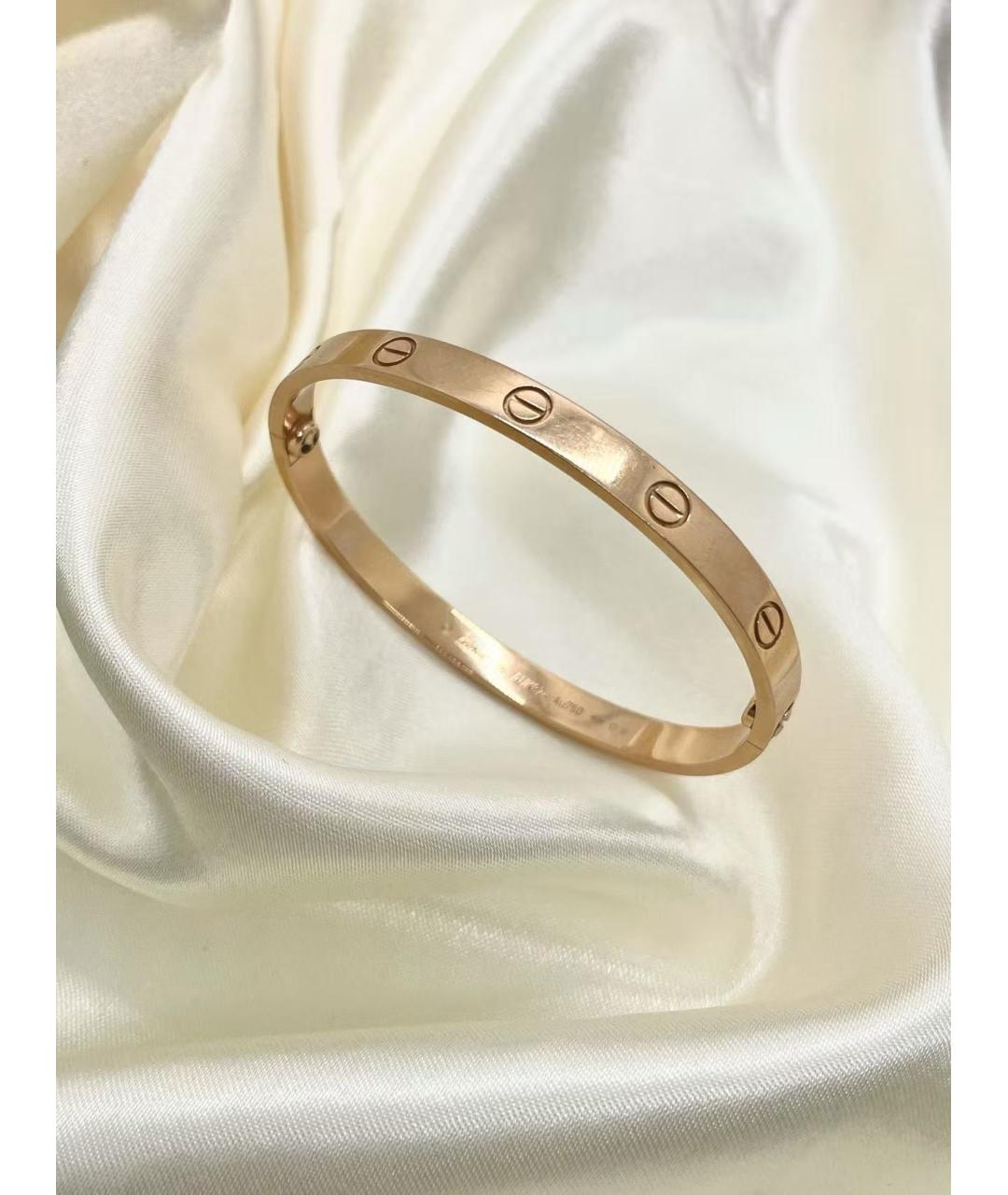 CARTIER Золотой браслет из розового золота, фото 4