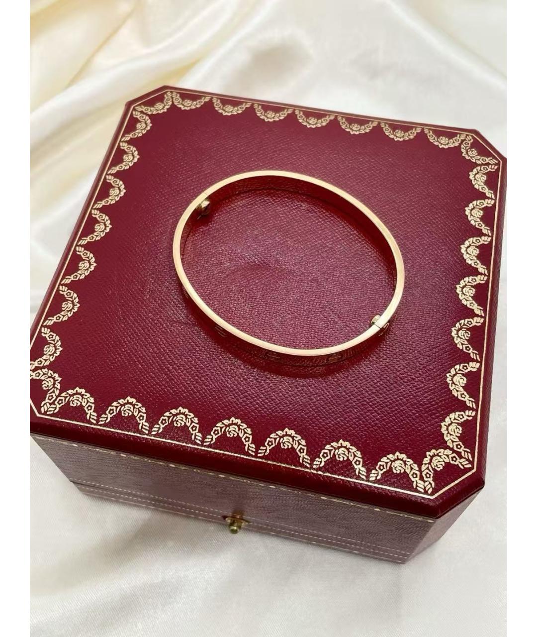 CARTIER Золотой браслет из розового золота, фото 5