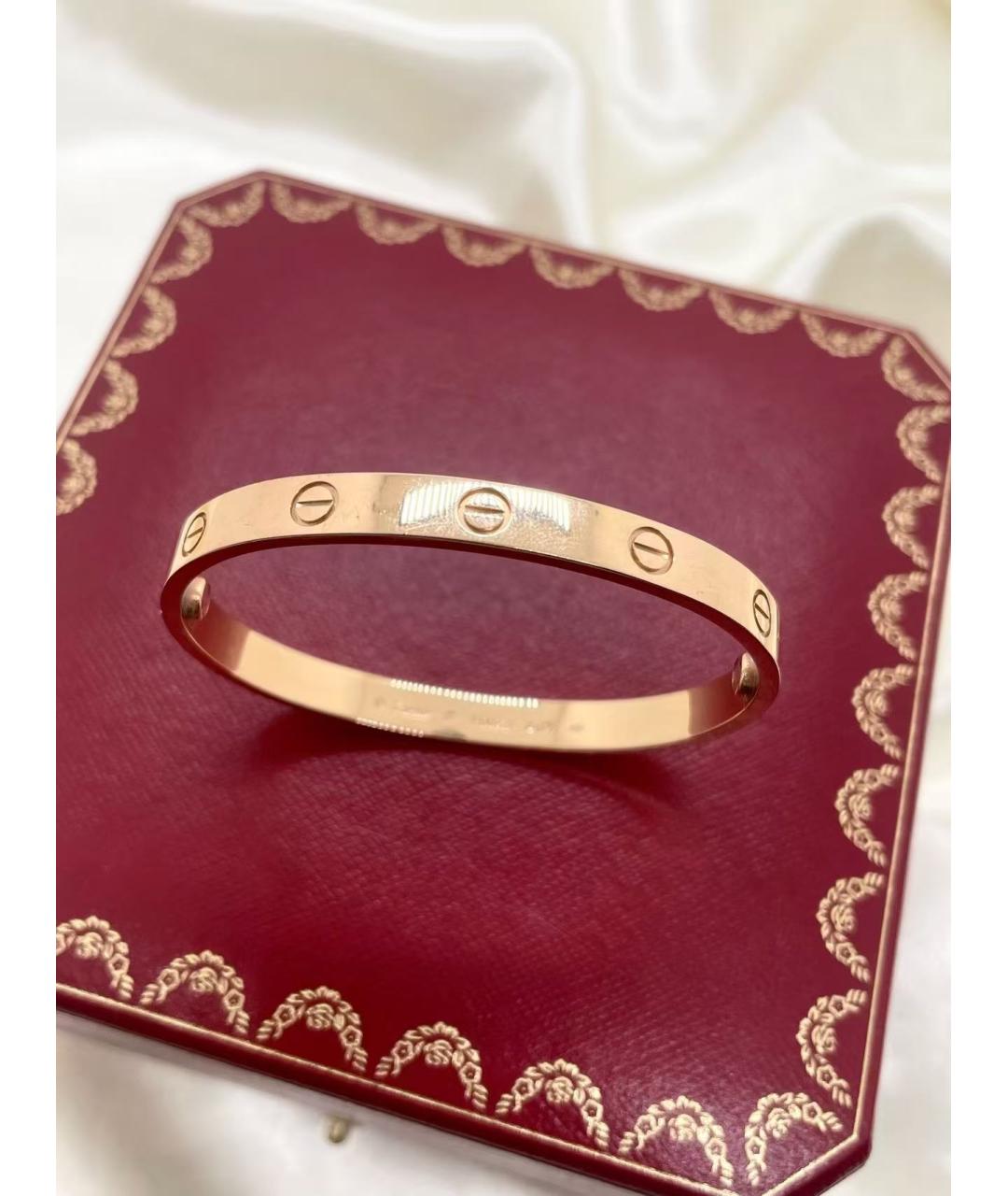 CARTIER Золотой браслет из розового золота, фото 3