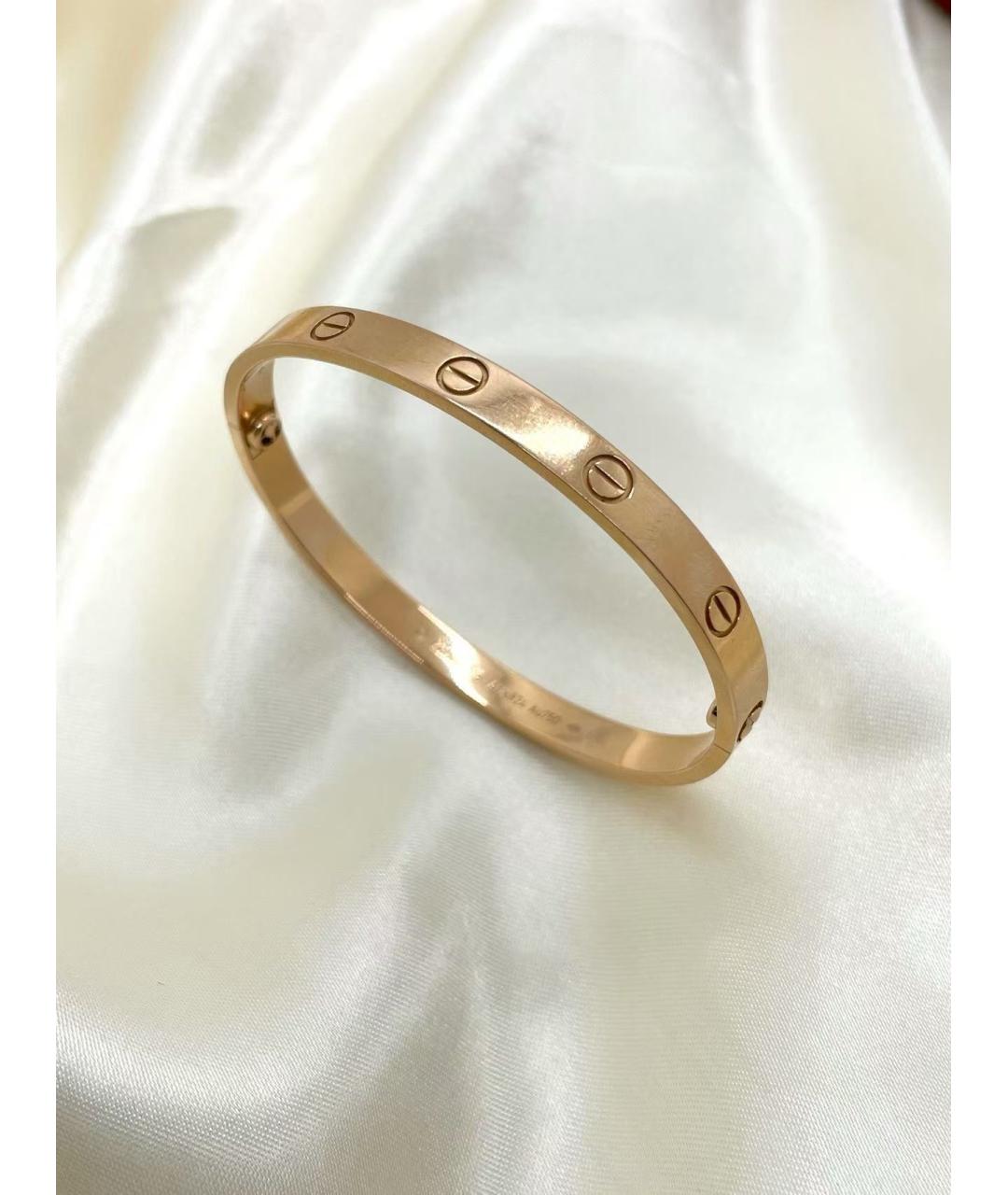 CARTIER Золотой браслет из розового золота, фото 2
