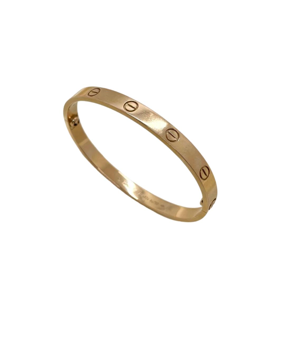 CARTIER Золотой браслет из розового золота, фото 1