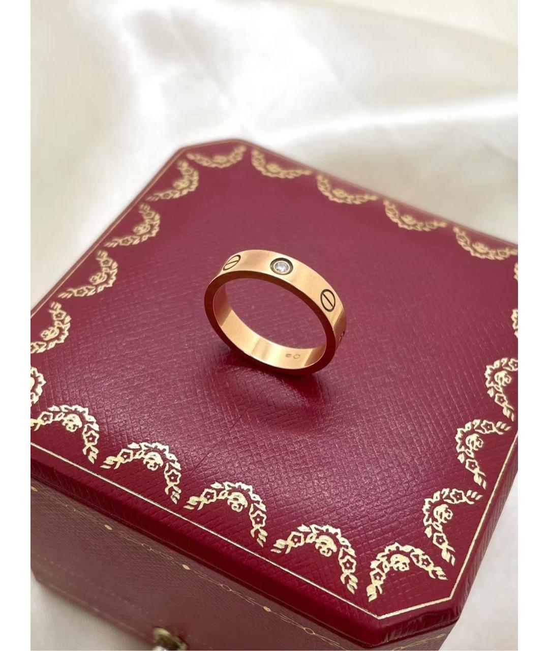 CARTIER Золотое кольцо из розового золота, фото 4