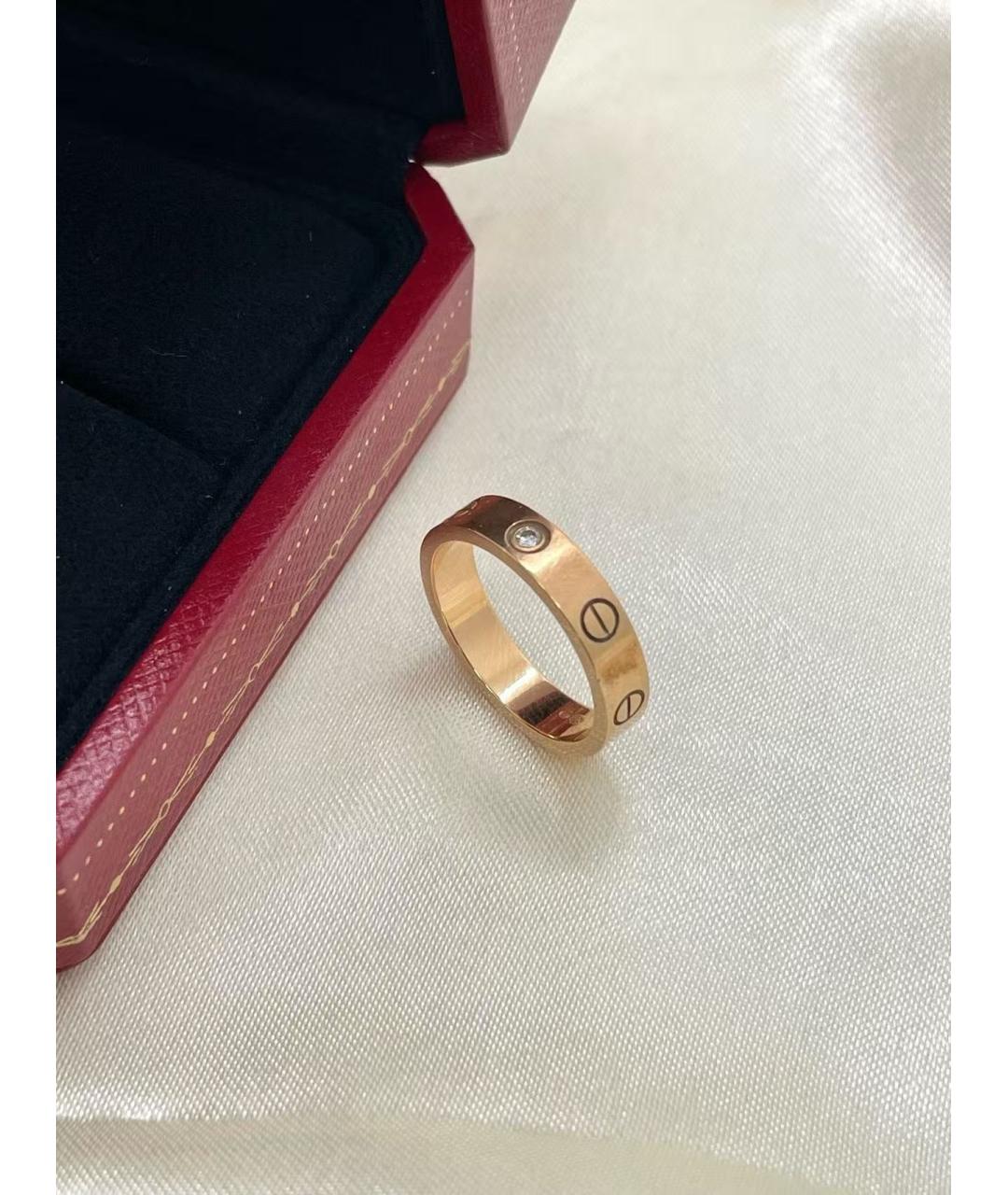 CARTIER Золотое кольцо из розового золота, фото 3